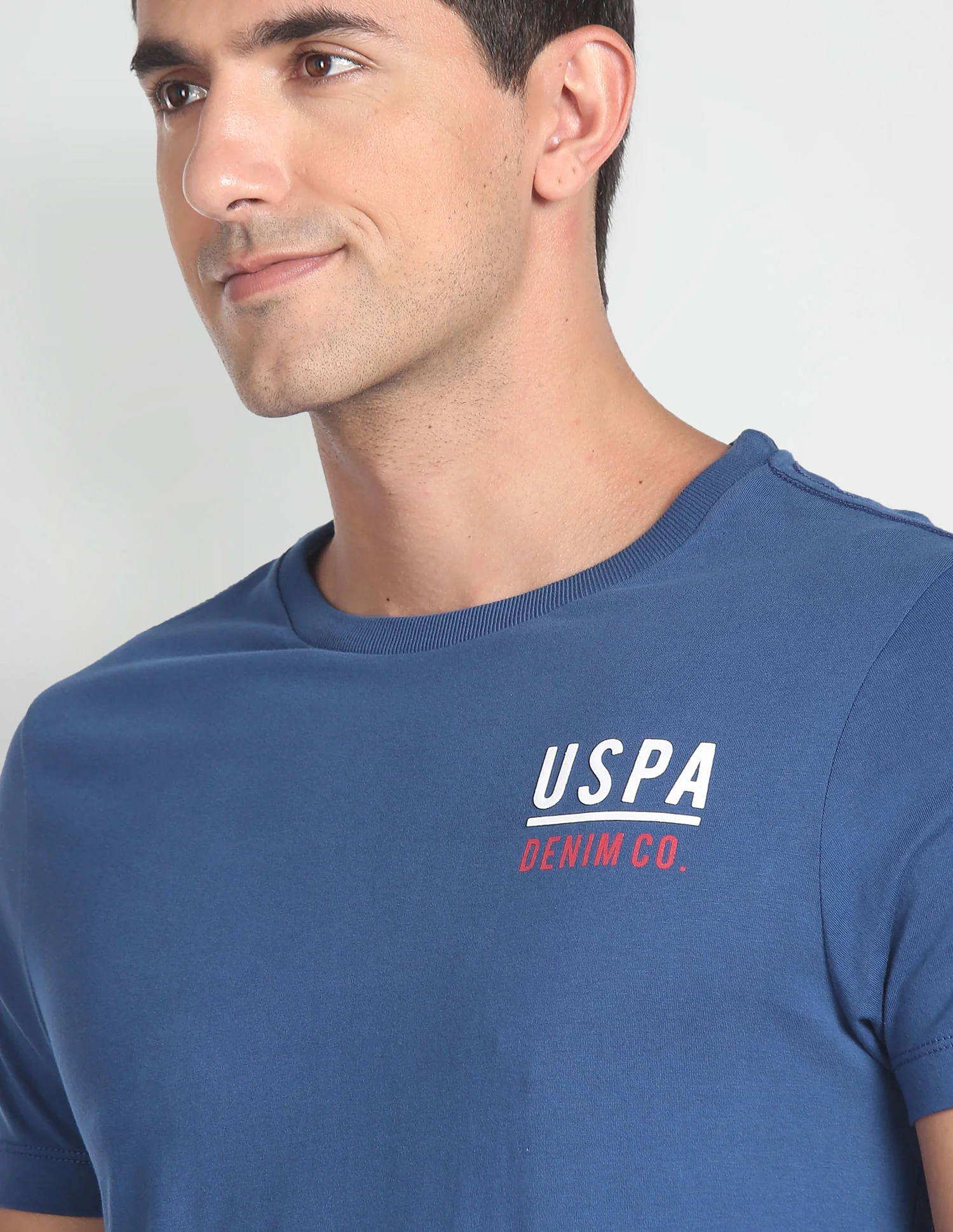 Crew Neck Solid T-Shirt - Image 7