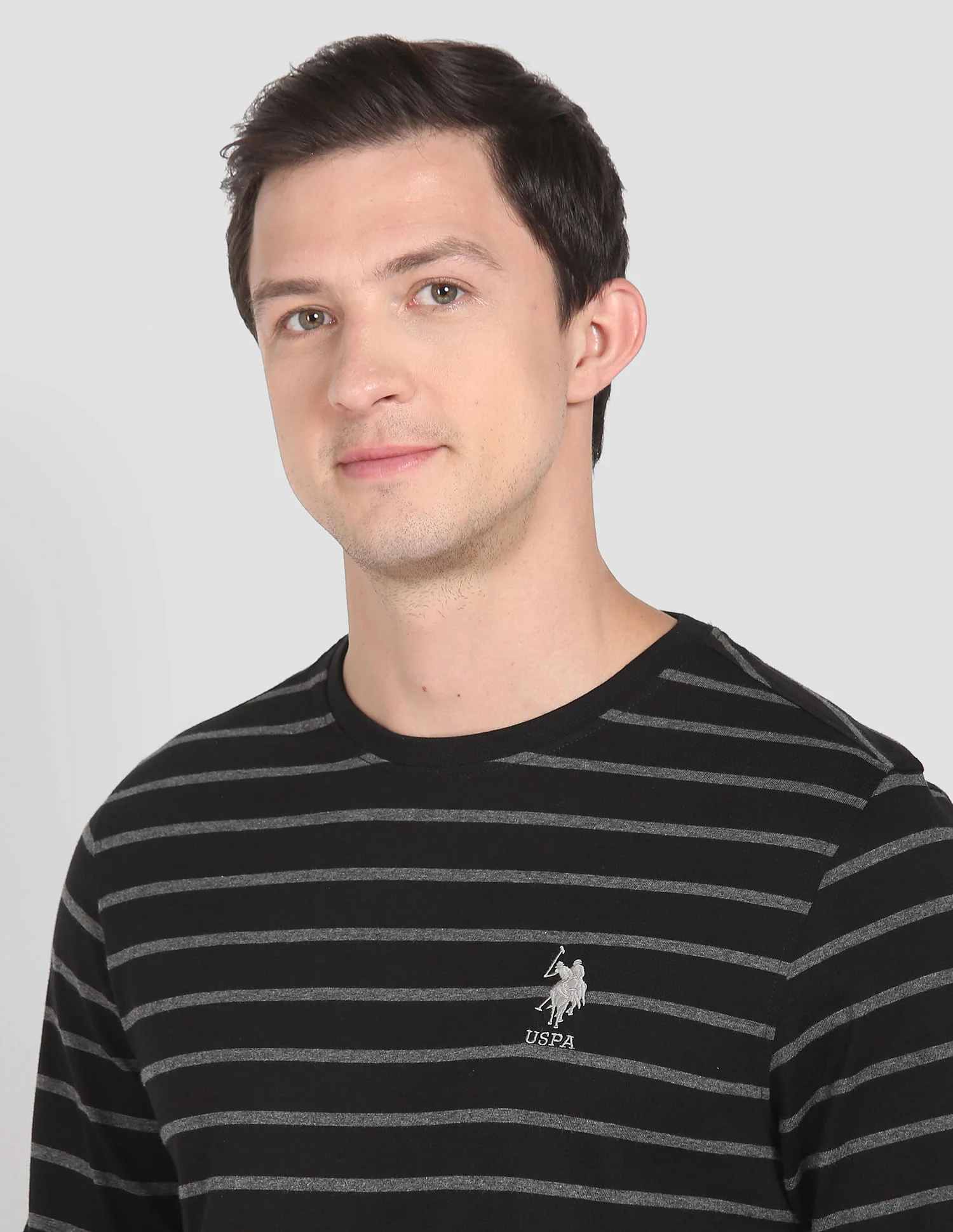 Crew Neck Stripe I689 Lounge T-Shirt - Pack Of 1 - Image 7