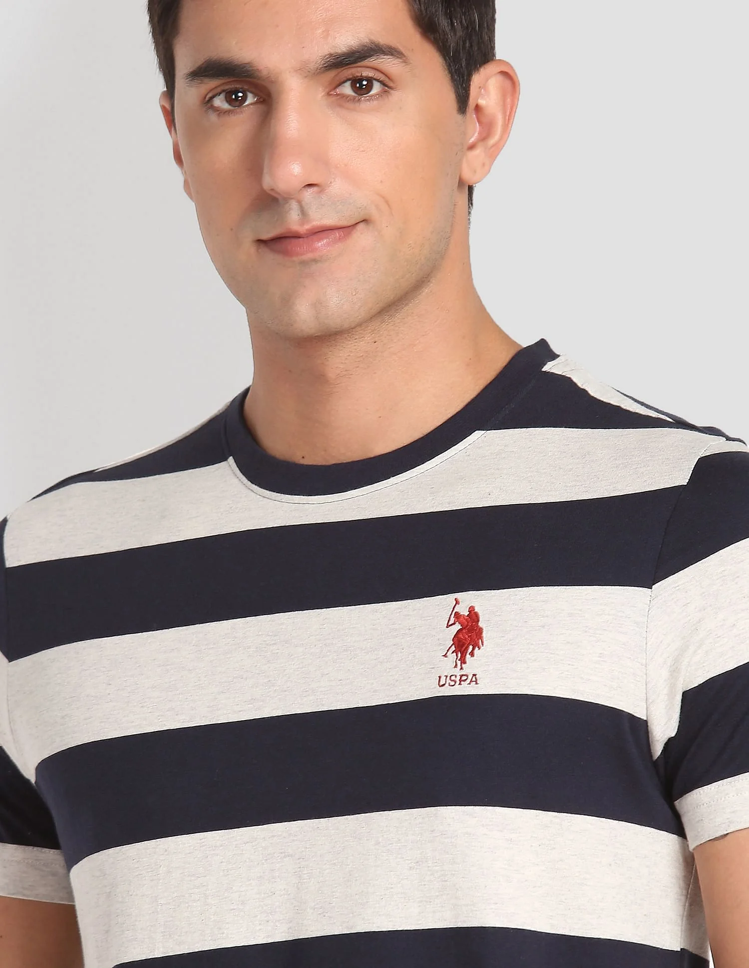 Crew Neck Striped I688 Lounge T-Shirt - Pack Of 1 - Image 6