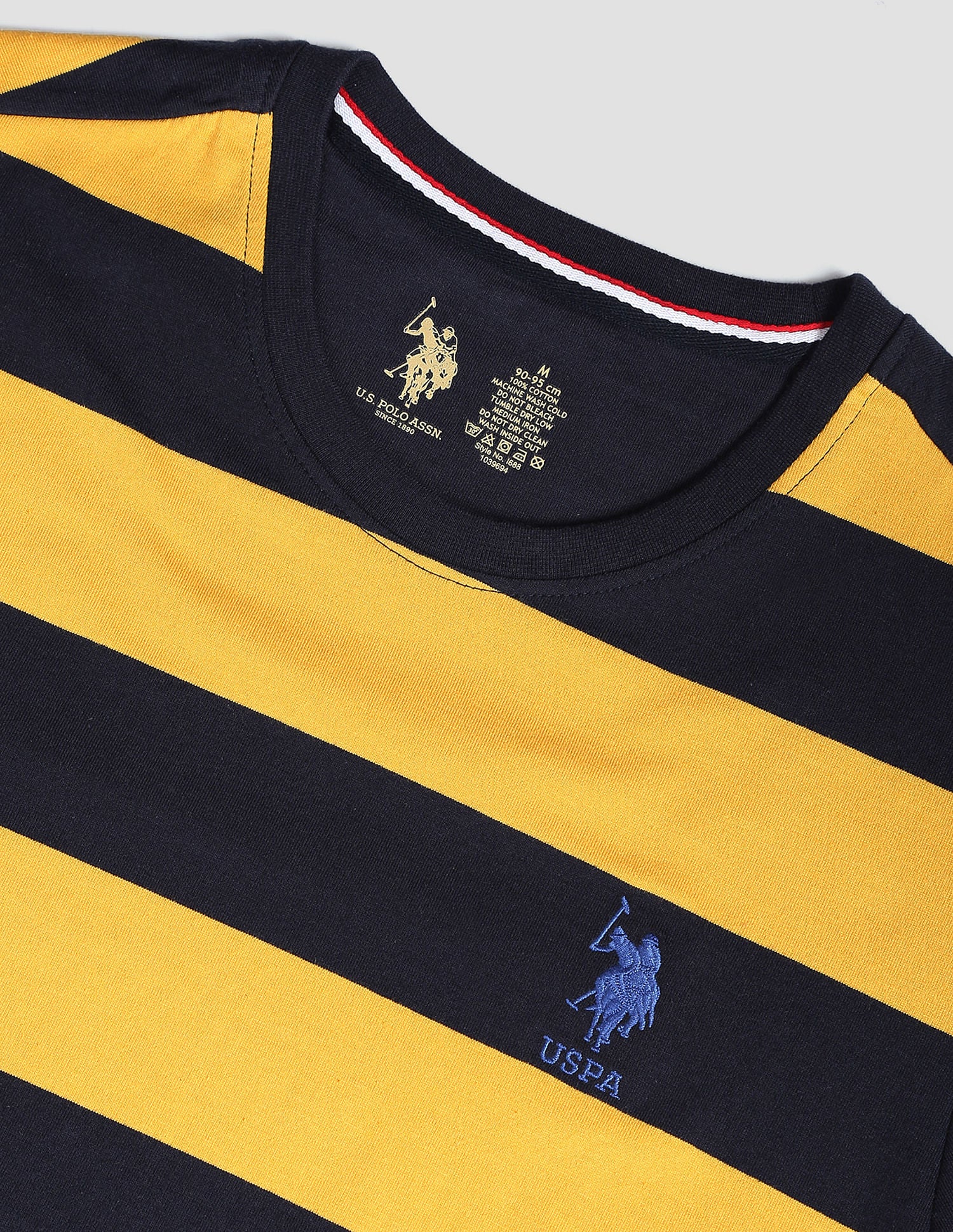 Crew Neck Striped I688 Lounge T-Shirt - Pack Of 1 - Image 2