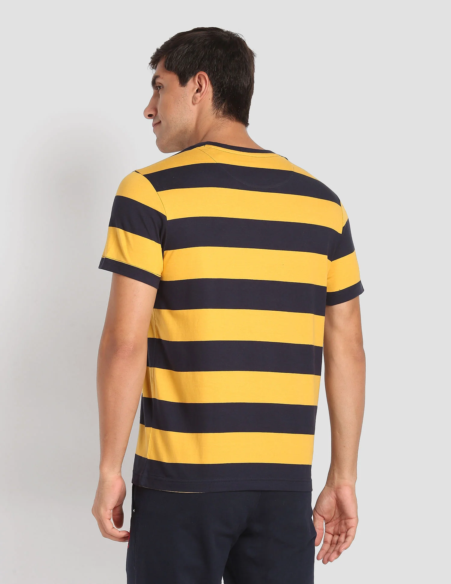 Crew Neck Striped I688 Lounge T-Shirt - Pack Of 1 - Image 5