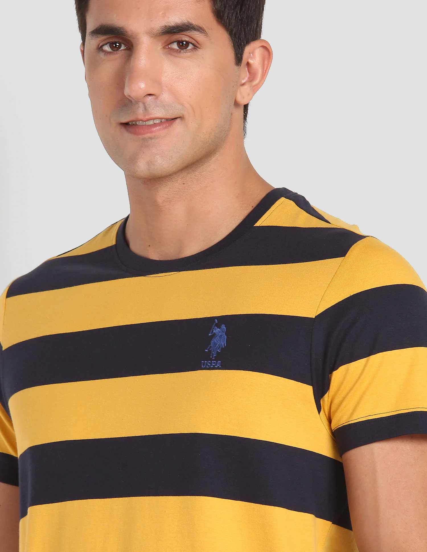 Crew Neck Striped I688 Lounge T-Shirt - Pack Of 1 - Image 6