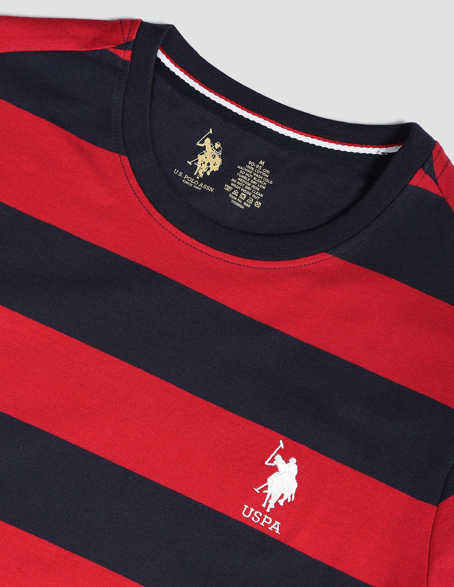 Crew Neck Striped I688 Lounge T-Shirt - Pack Of 1 - Image 2