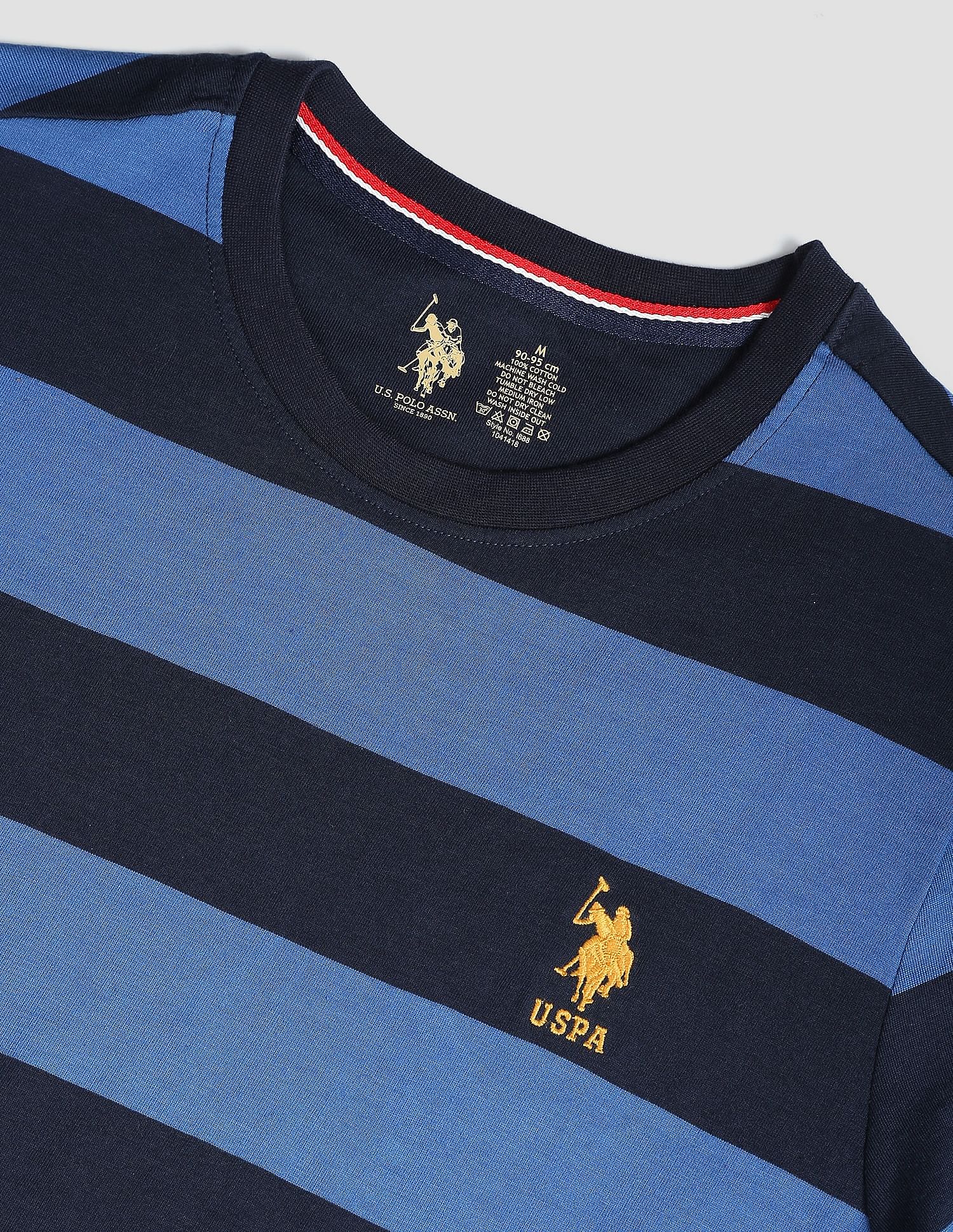 Crew Neck Striped I688 Lounge T-Shirt - Pack Of 1 - Image 2
