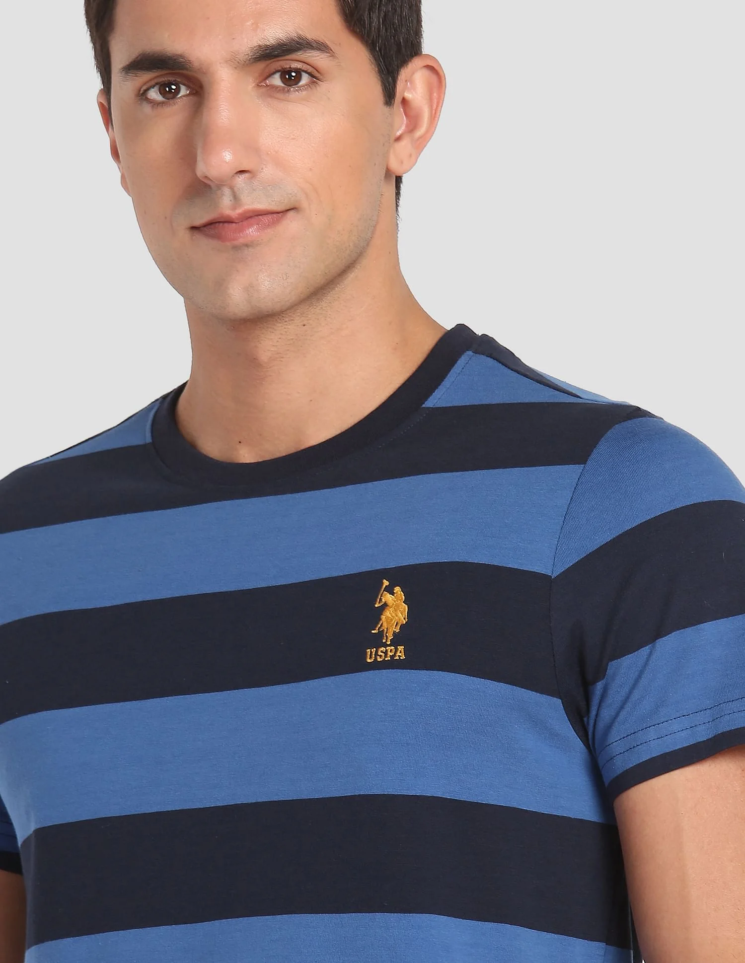 Crew Neck Striped I688 Lounge T-Shirt - Pack Of 1 - Image 6