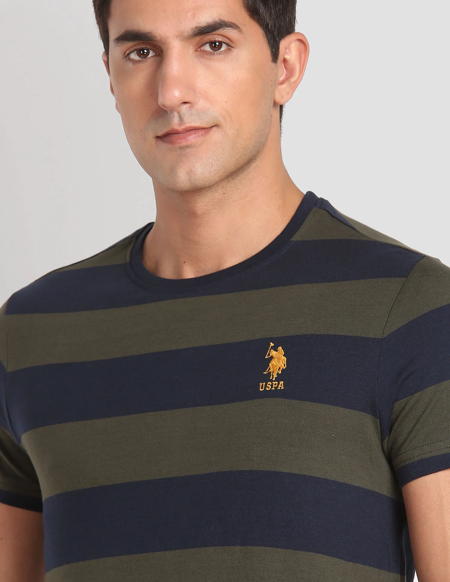 Crew Neck Striped I688 Lounge T-Shirt - Pack Of 1 - Image 6