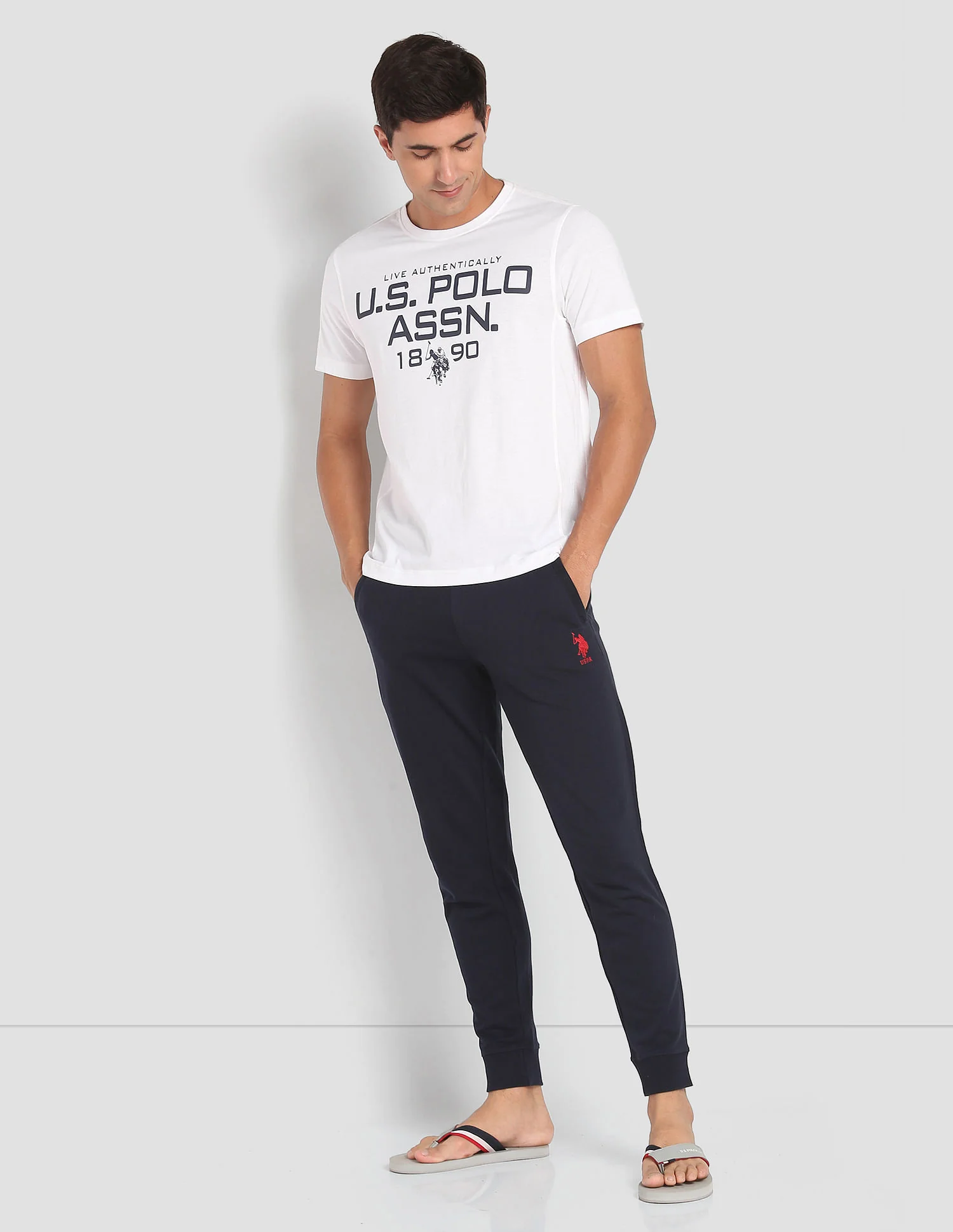 Crew Neck Tri Blend I682 Lounge T-Shirt - Pack Of 1 - Image 3