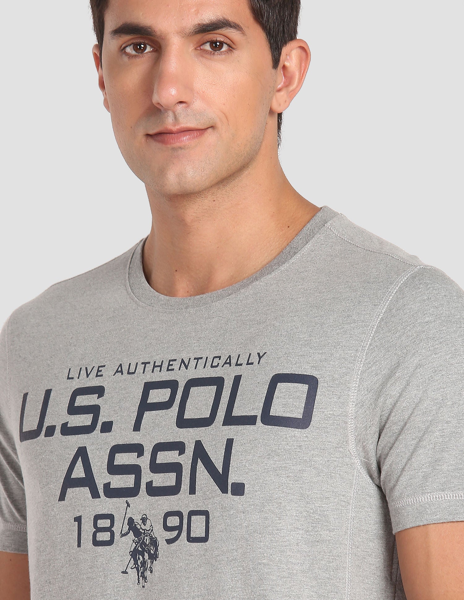 Crew Neck Tri Blend I682 Lounge T-Shirt - Pack Of 1 - Image 7
