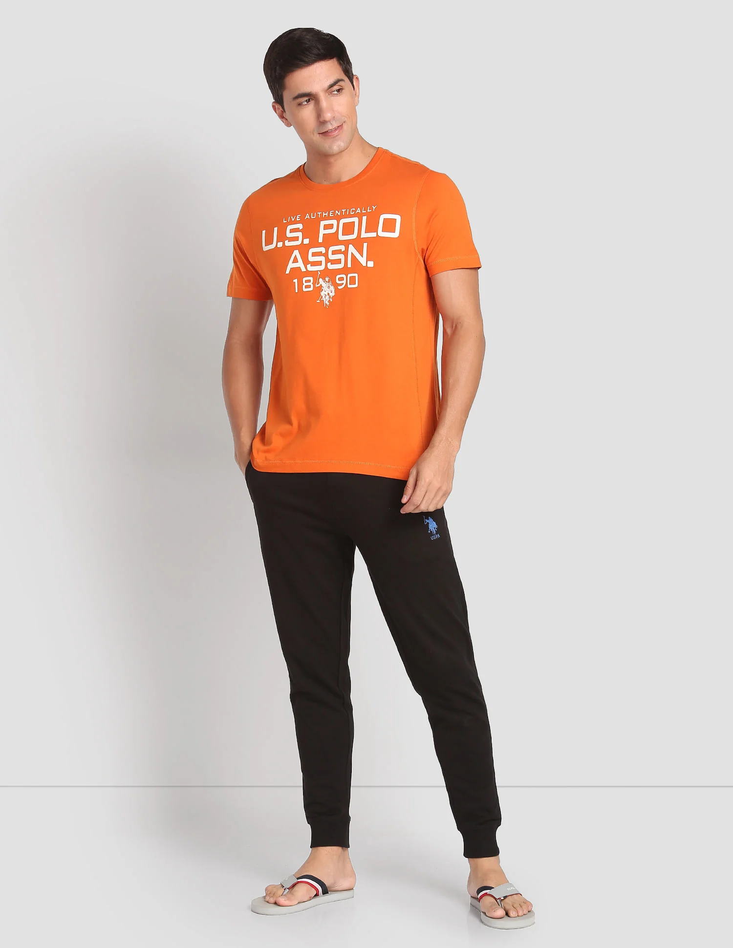 Crew Neck Tri Blend I682 Lounge T-Shirt - Pack Of 1 - Image 3