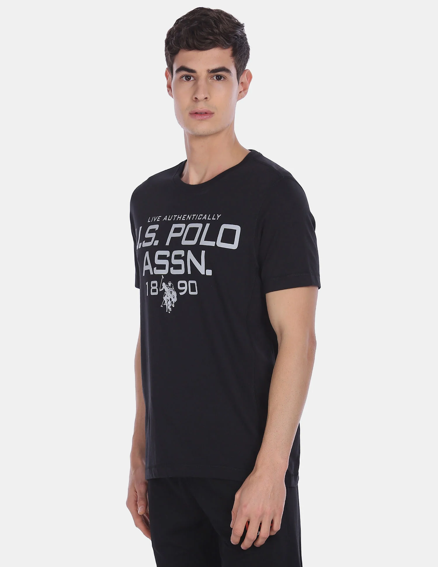 Crew Neck Tri Blend I682 Lounge T-Shirt - Pack Of 1 - Image 3