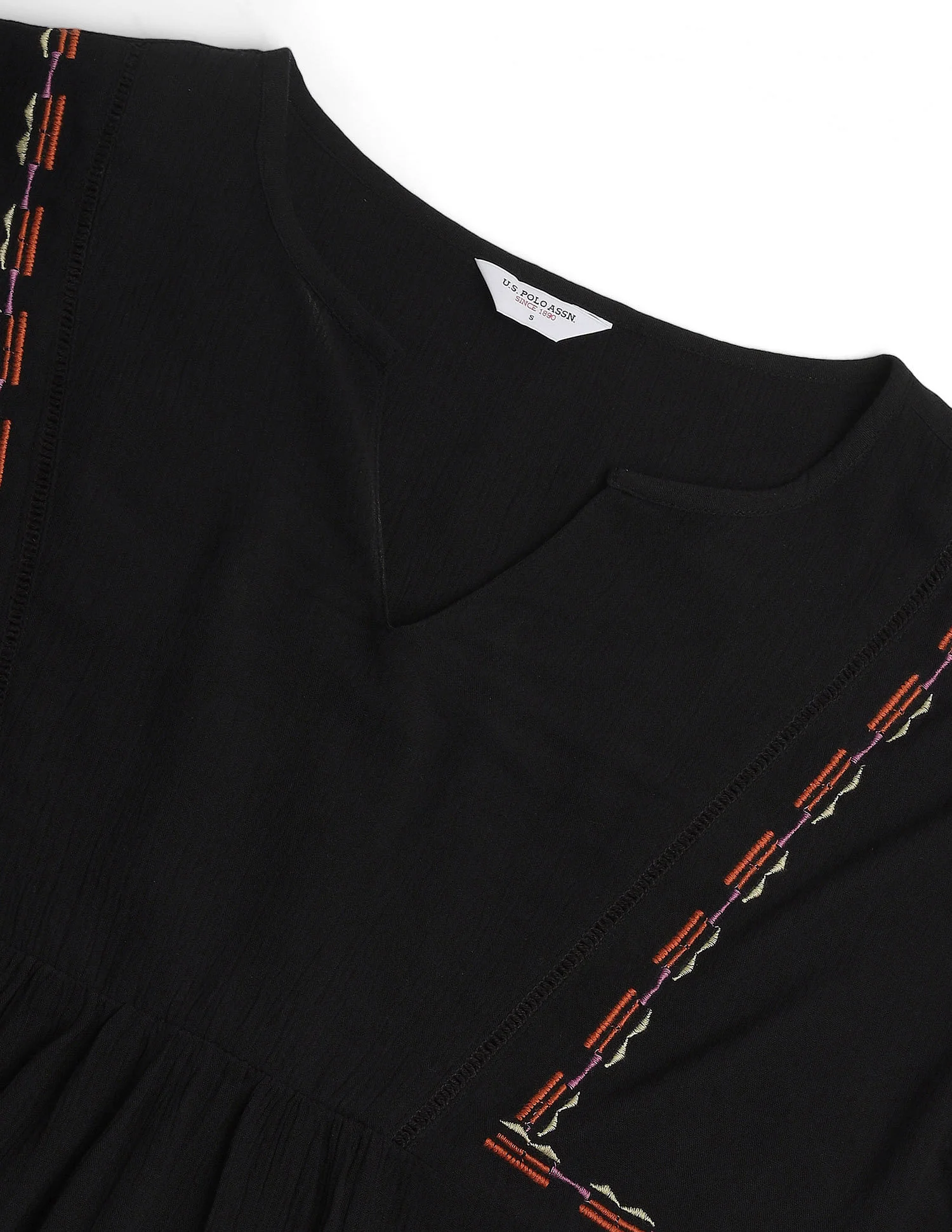 Crinkle Viscose Relaxed Top - Image 2