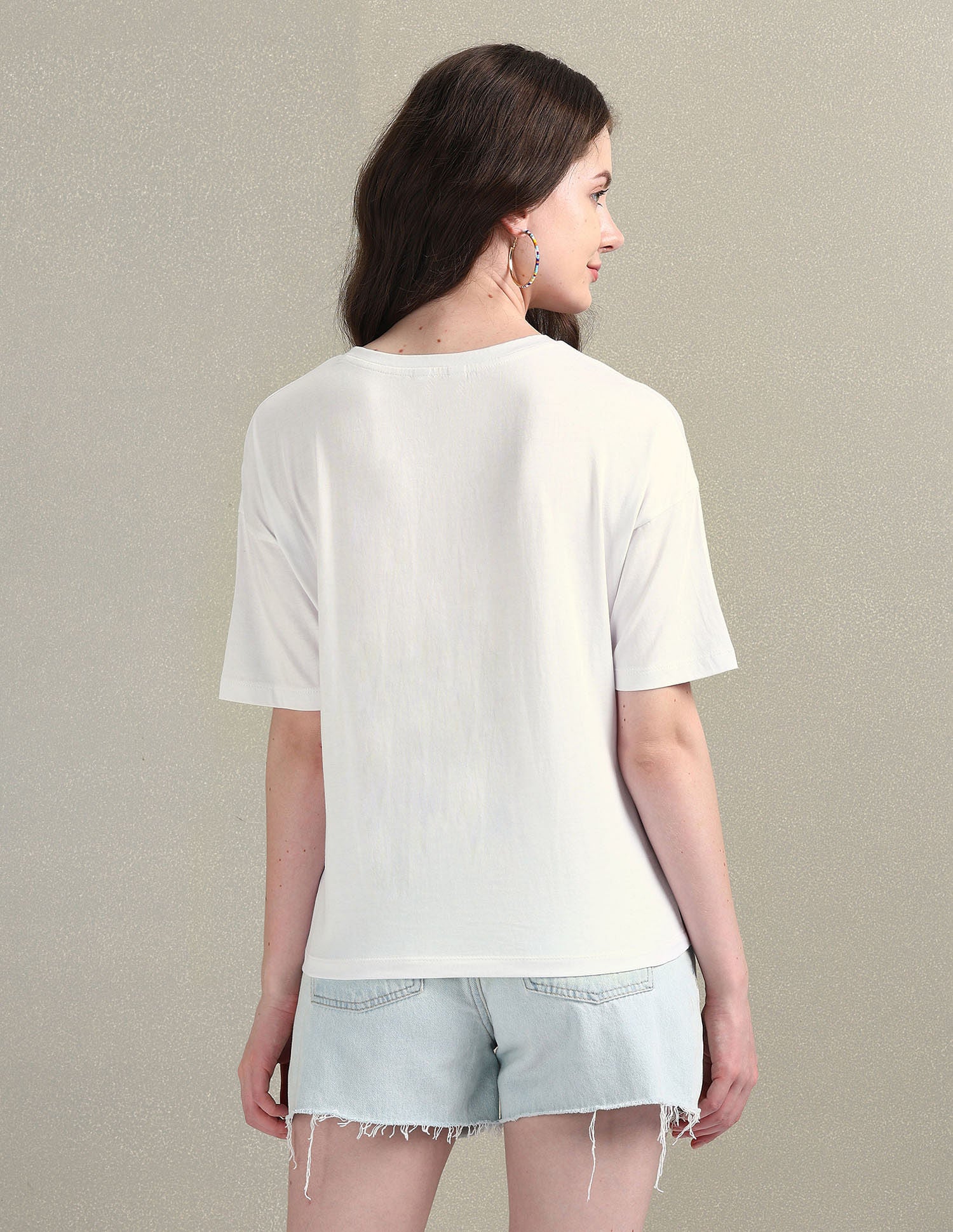 Cutwork Logo Cotton T-Shirt - Image 5
