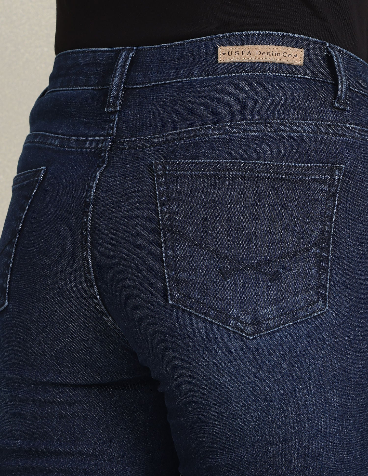 Dark Wash Bootcut Jeans - Image 7