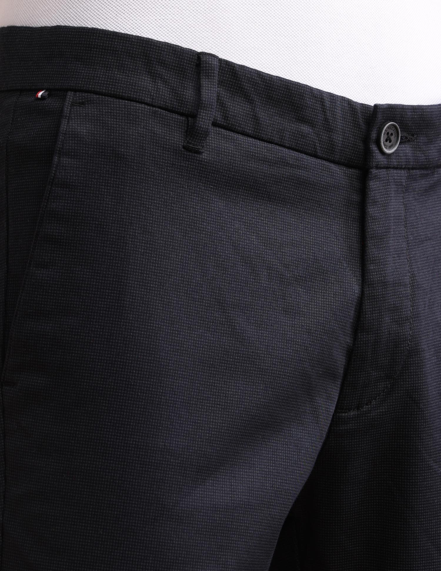 Denver Slim Fit Cotton Stretch Printed Signature Chinos - Image 7