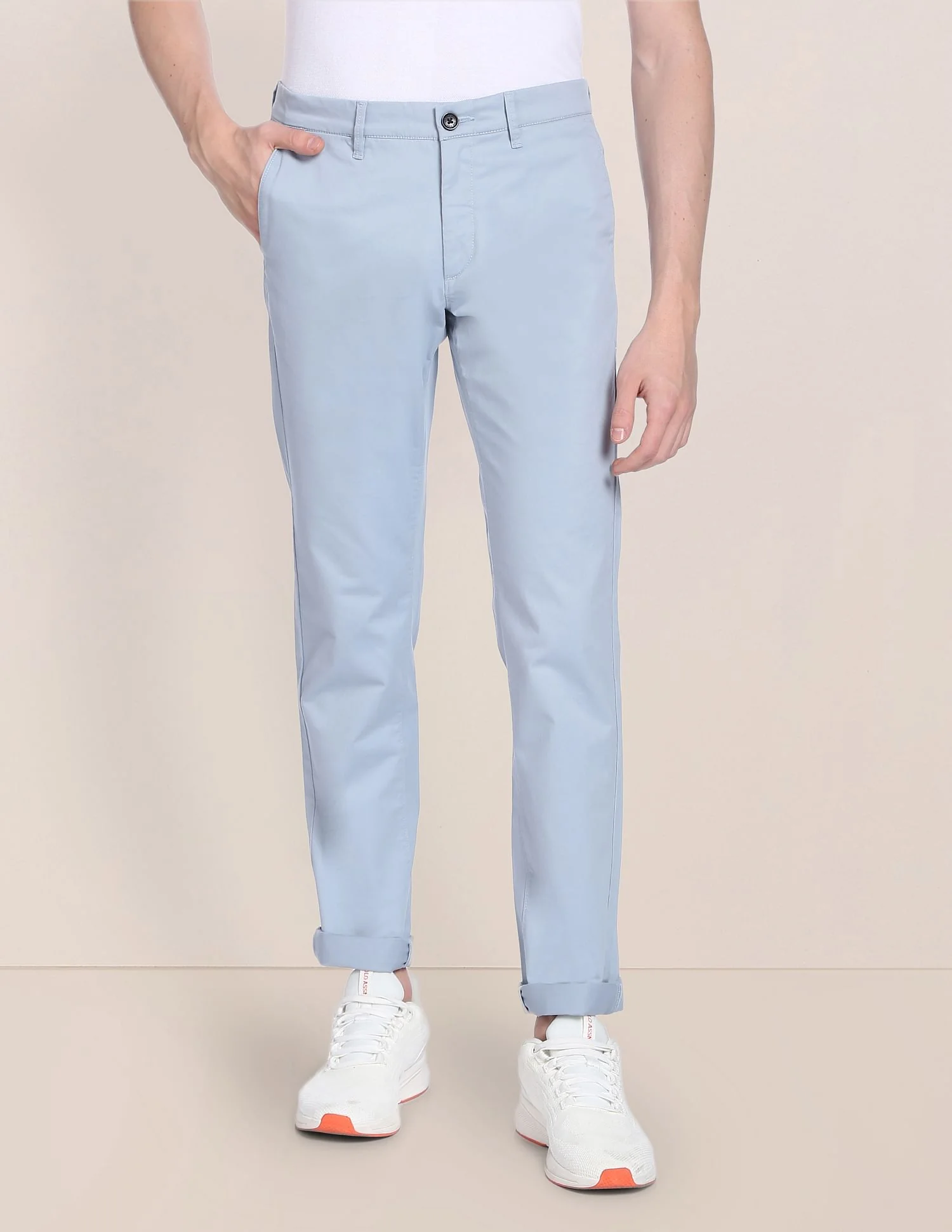 Denver Slim Fit Stretch Chinos - Image 6