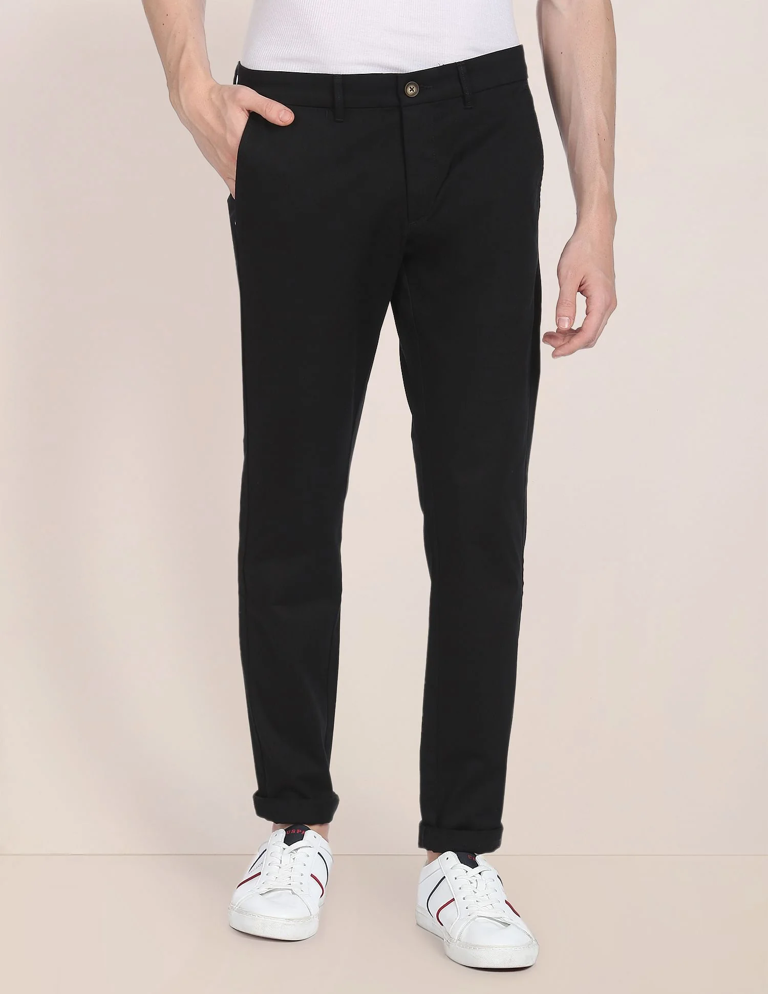 Denver Slim Fit Stretch Chinos