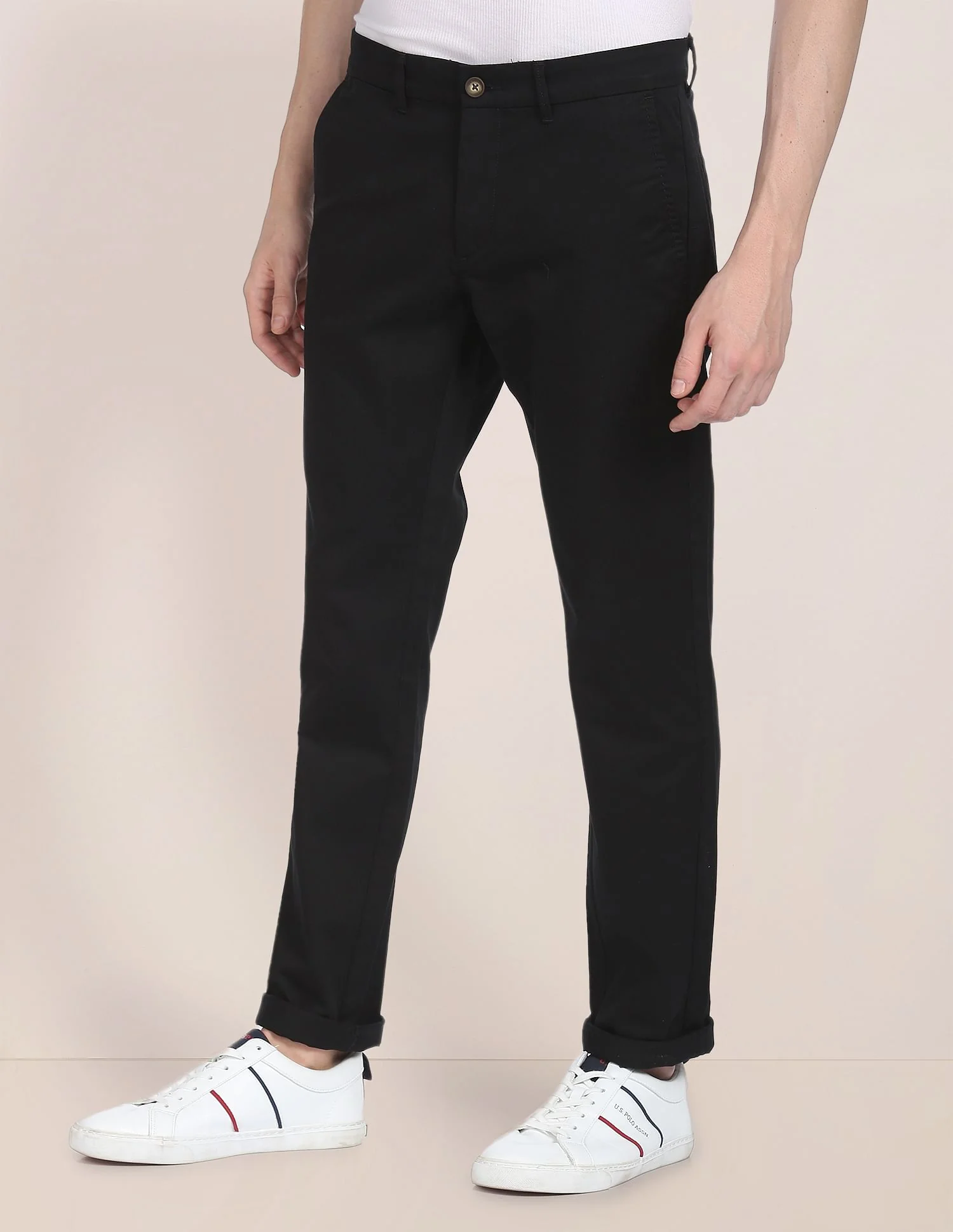 Denver Slim Fit Stretch Chinos - Image 4