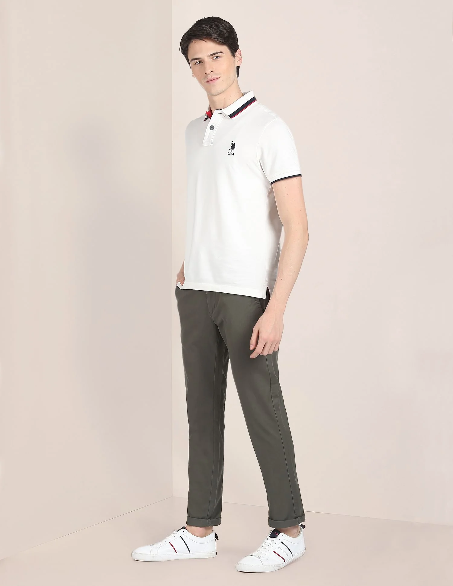 Denver Slim Fit Stretch Chinos - Image 3