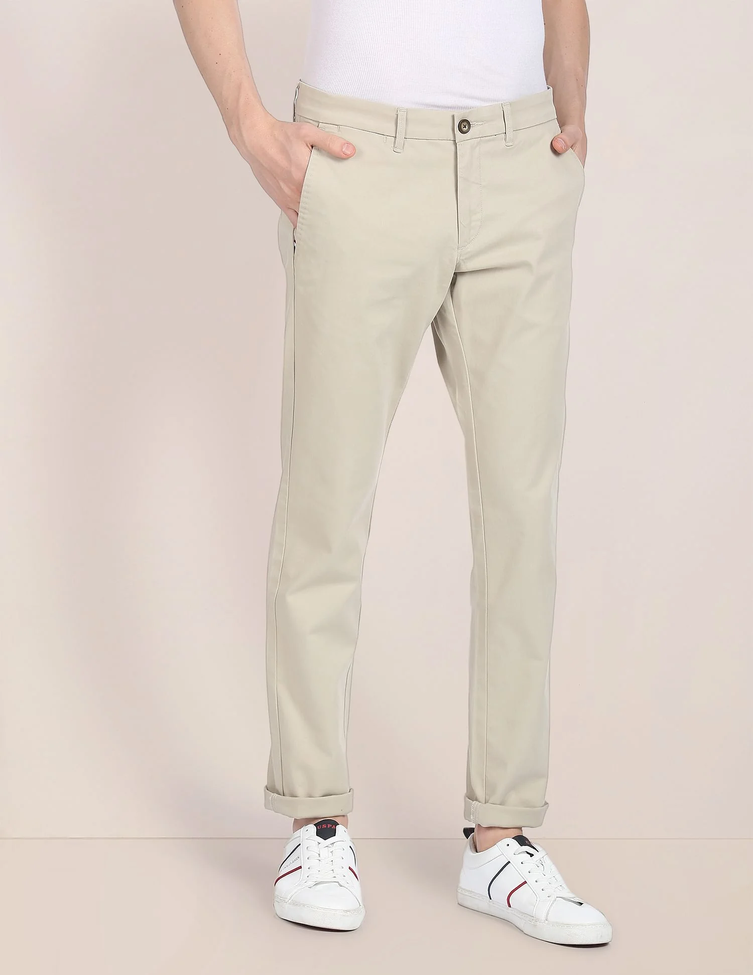 Denver Slim Fit Stretch Chinos
