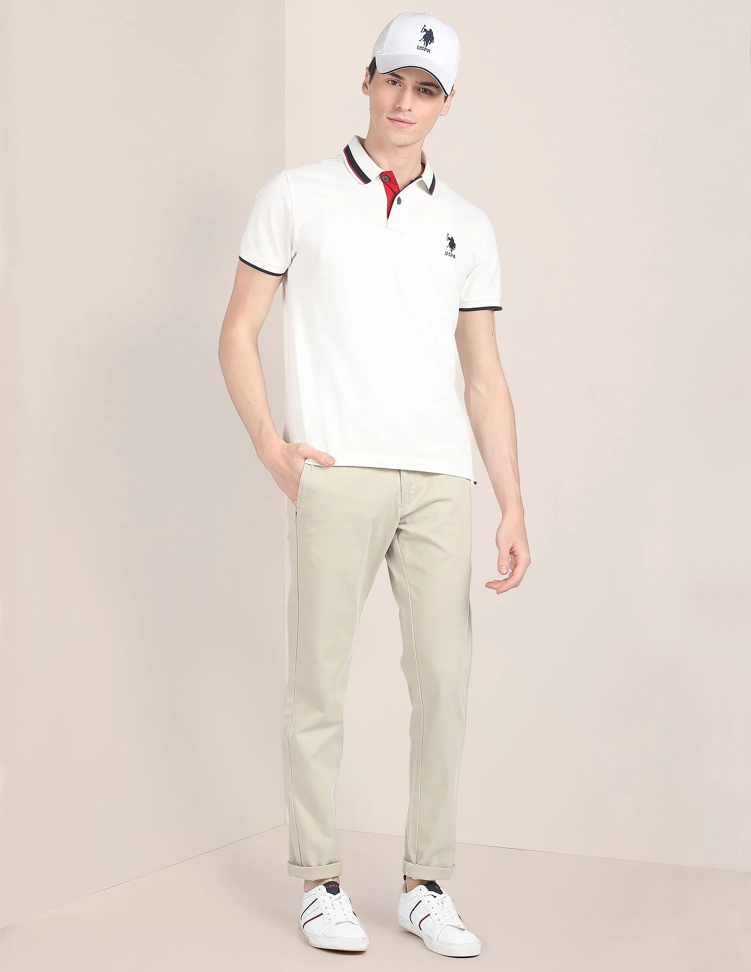 Denver Slim Fit Stretch Chinos - Image 3
