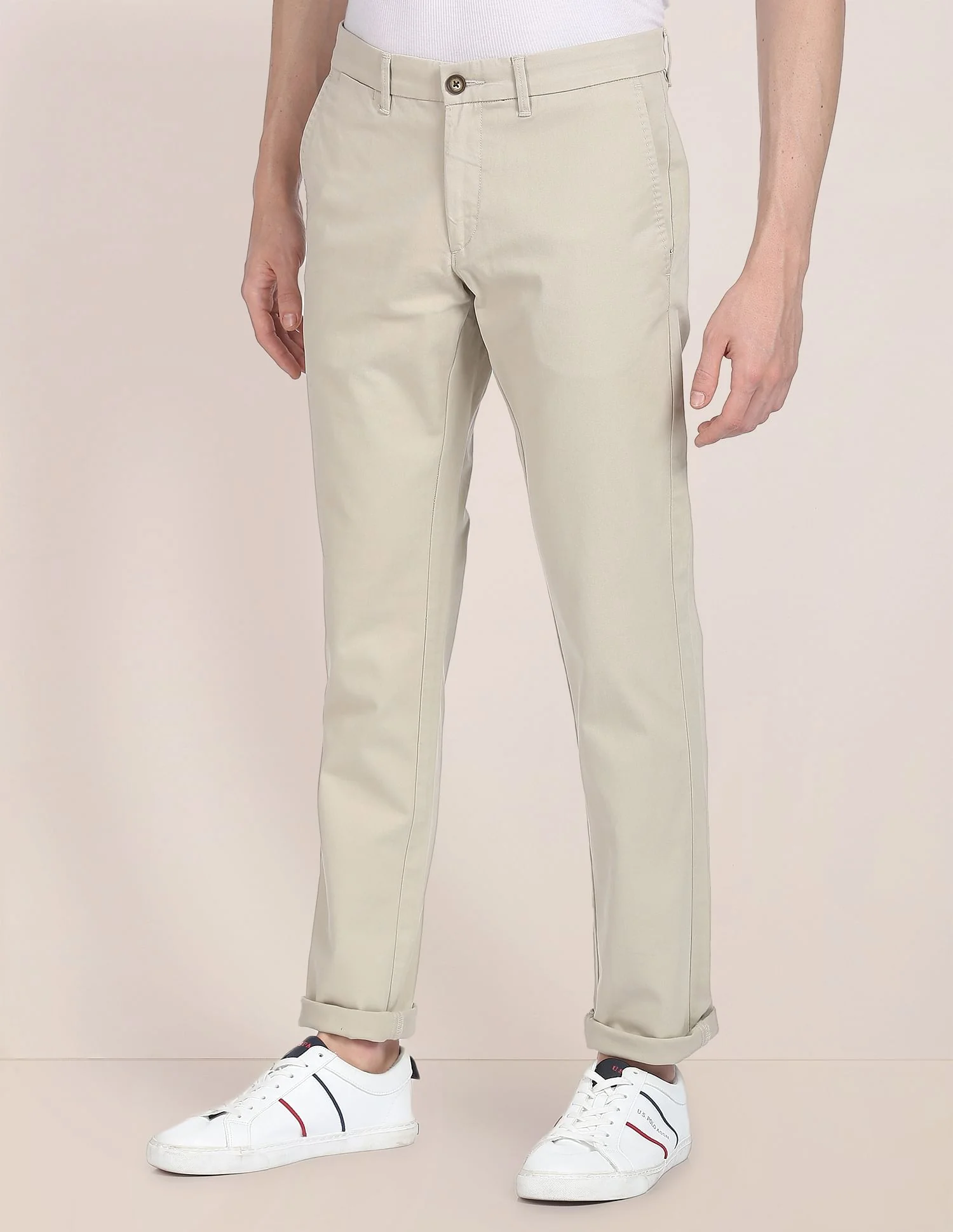 Denver Slim Fit Stretch Chinos - Image 4
