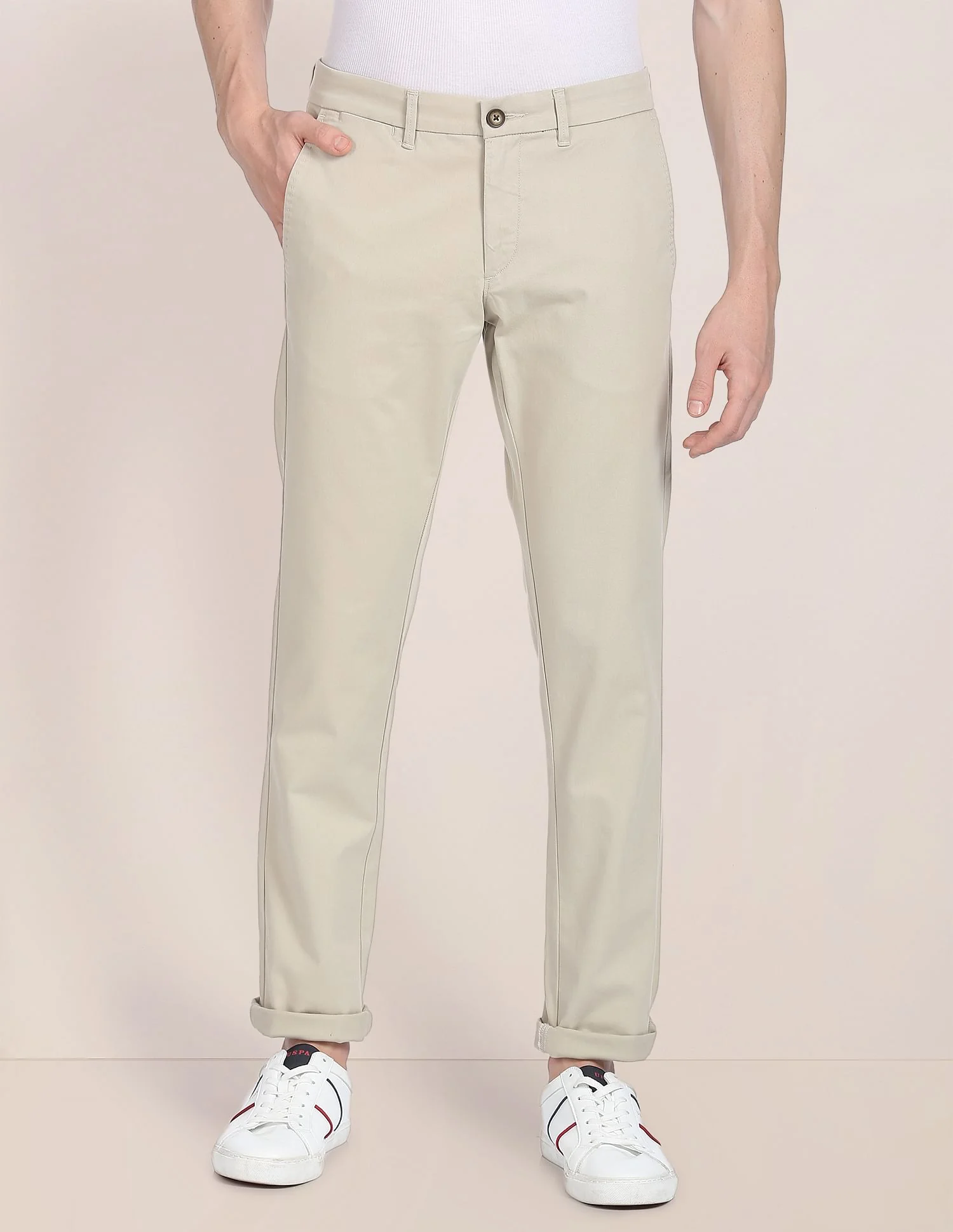 Denver Slim Fit Stretch Chinos - Image 6