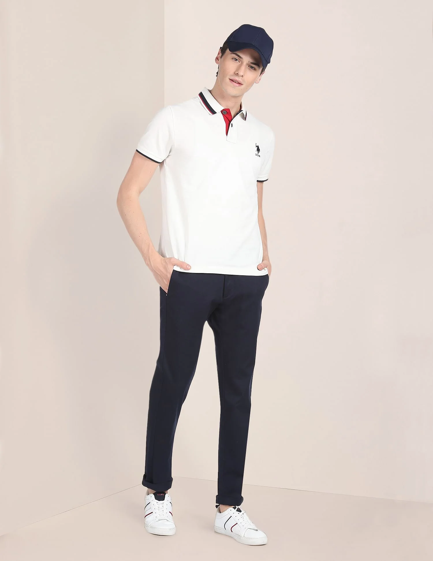 Denver Slim Fit Stretch Chinos - Image 3