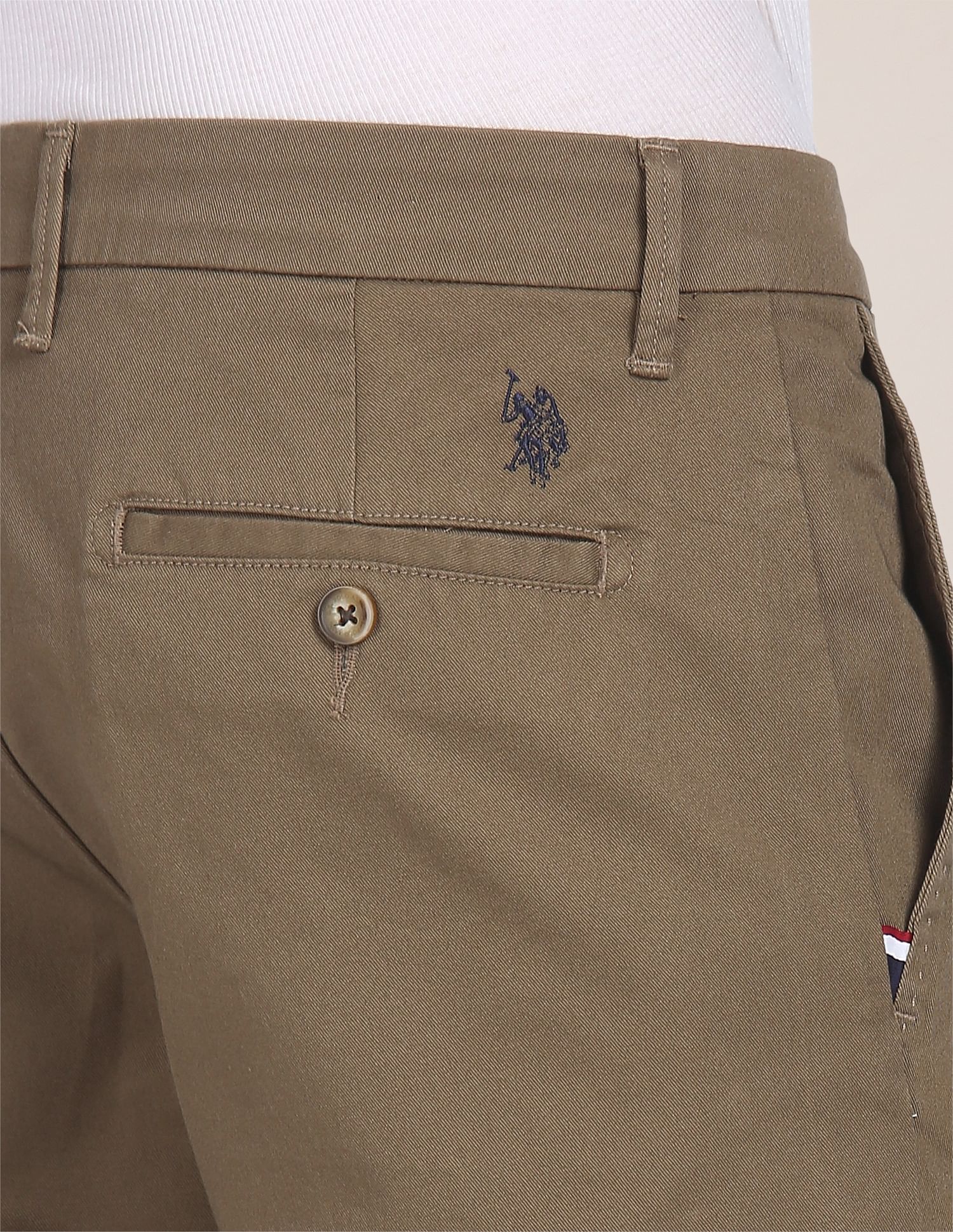 Denver Slim Fit Stretch Chinos - Image 7