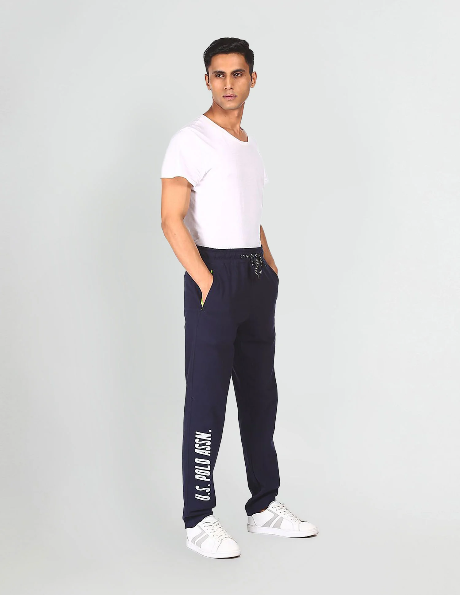 Drawstring Waist Brand Print I720 Lounge Track Pants - Pack Of 1 - Image 2