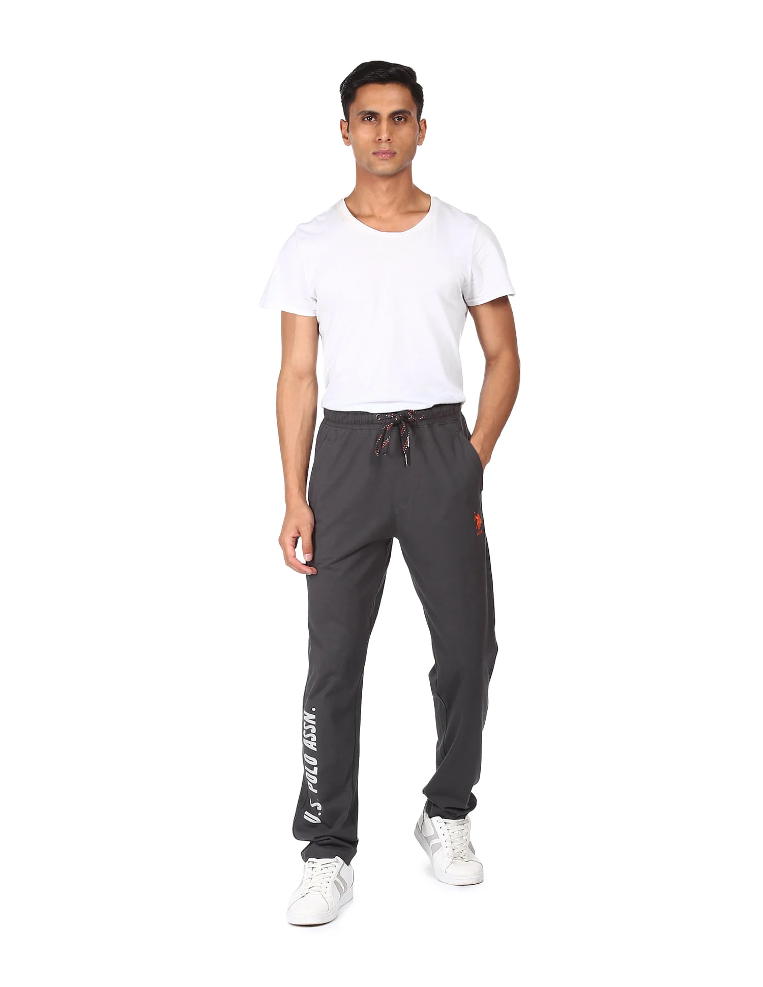Drawstring Waist Brand Print I720 Lounge Track Pants - Pack Of 1 - Image 2