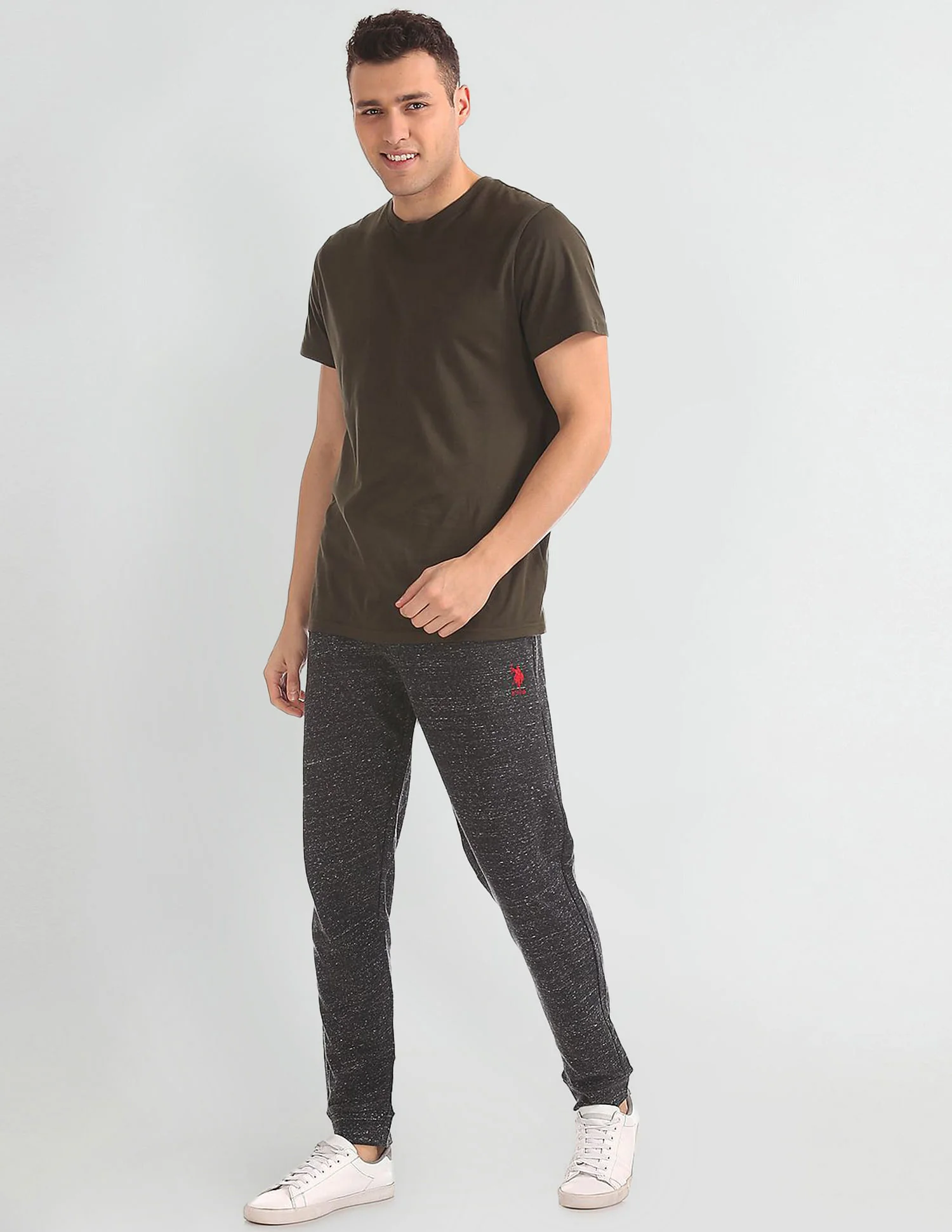 Drawstring Waist Mid Rise I603 Joggers - Pack Of 1 - Image 2