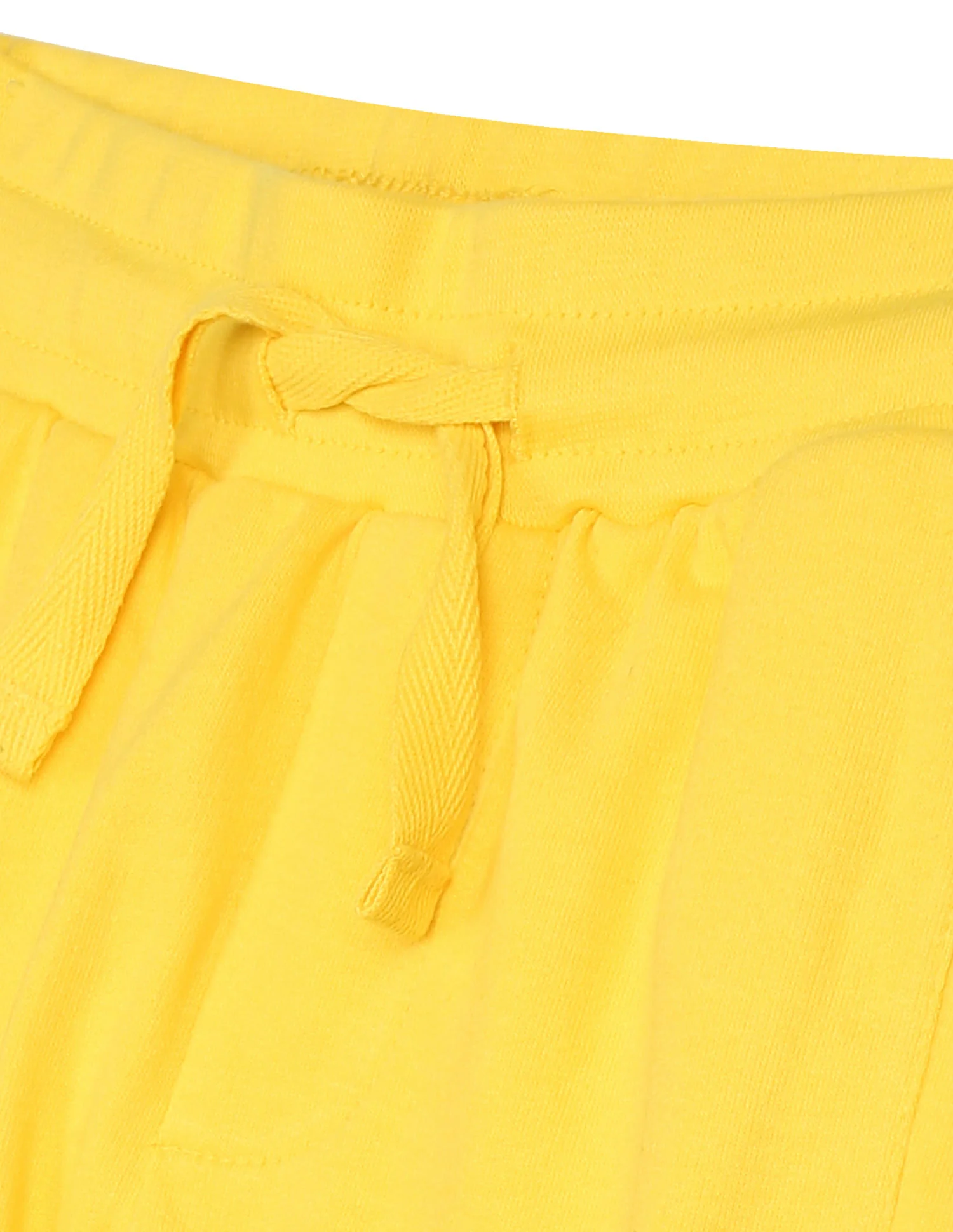 Drawstring Waist Solid Joggers - Image 3