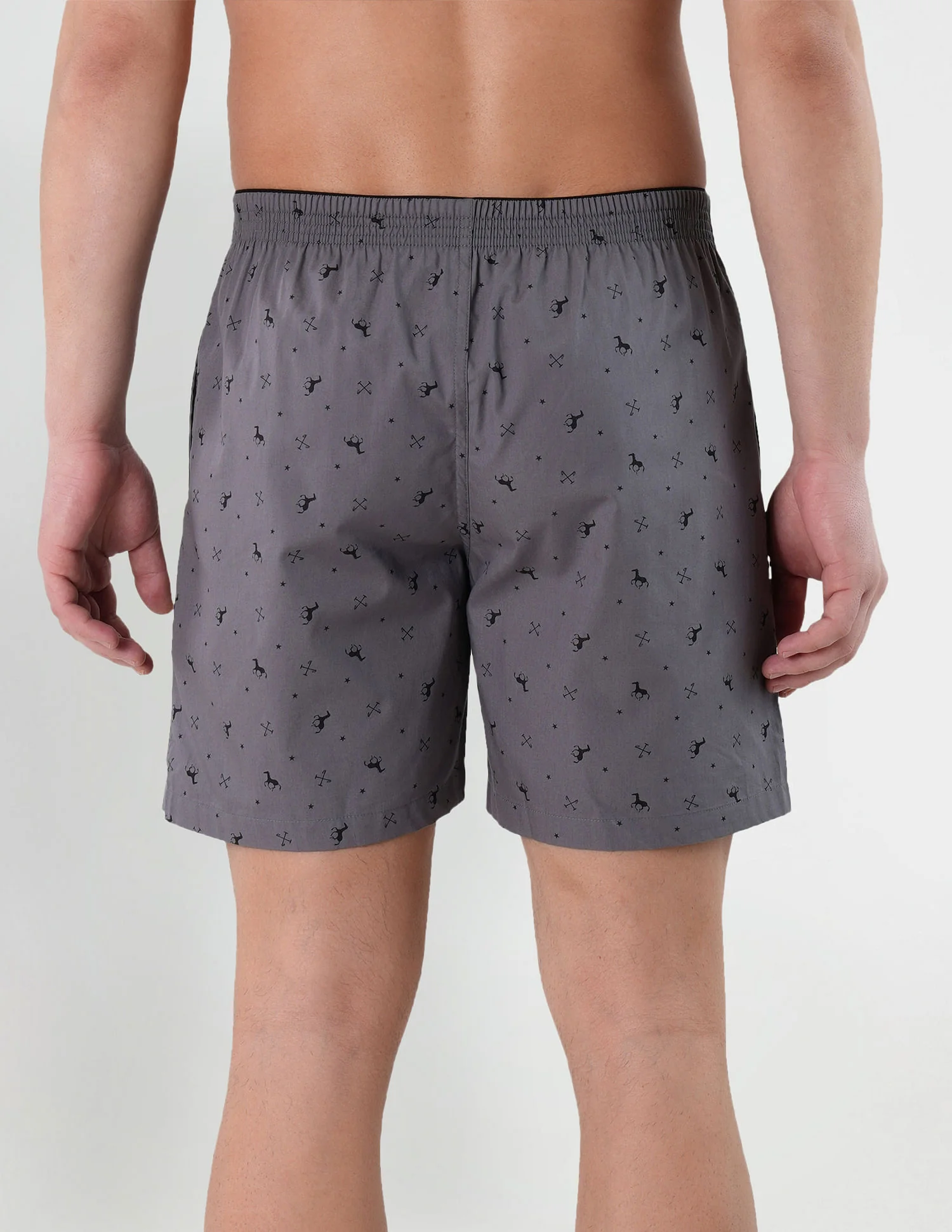 Dual Pocket All Over Print EX002 Boxers - Pack Of 1 - Image 4