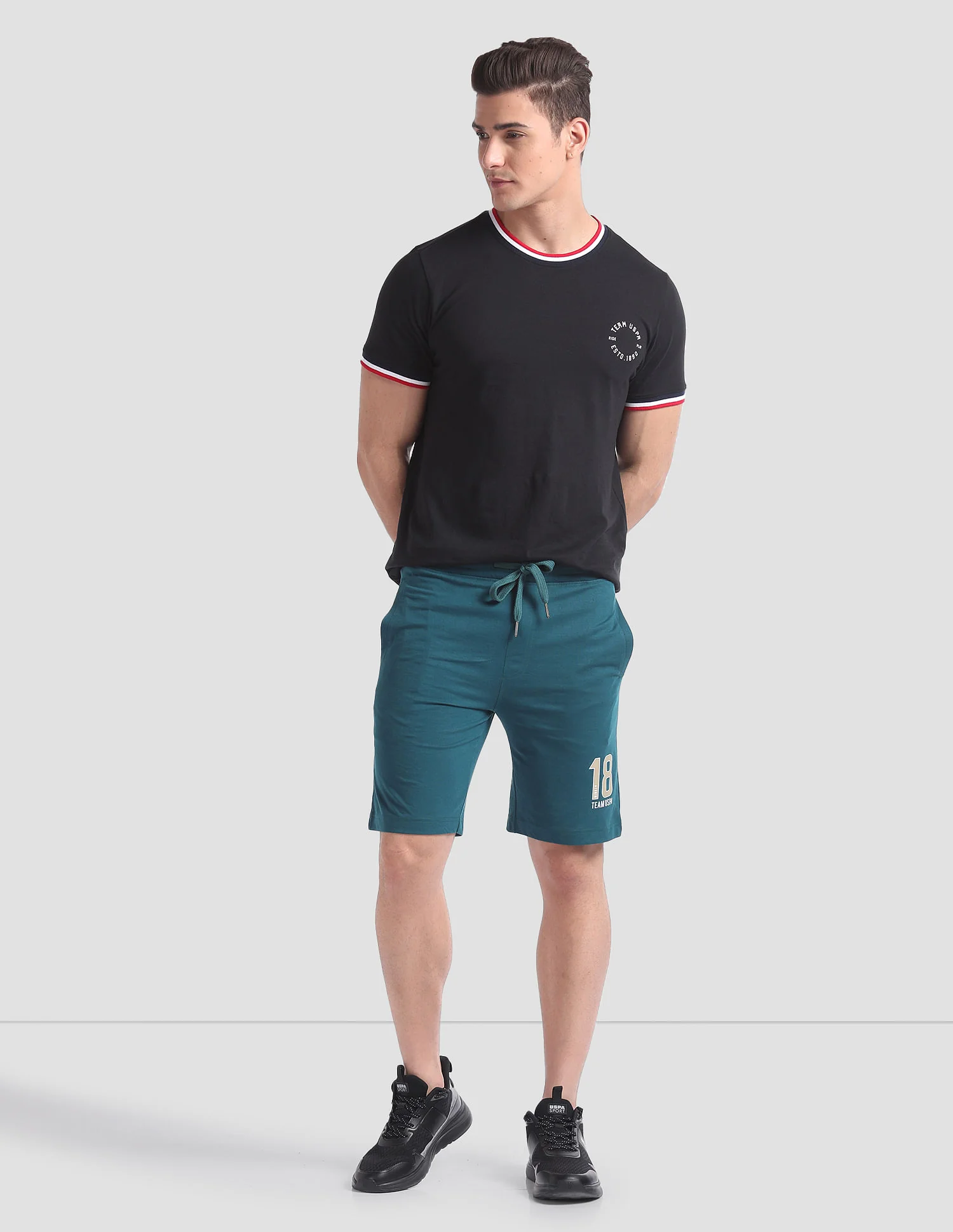 Dual Pocket Relaxed IYAQ Lounge Shorts - Pack Of 1 - Image 3