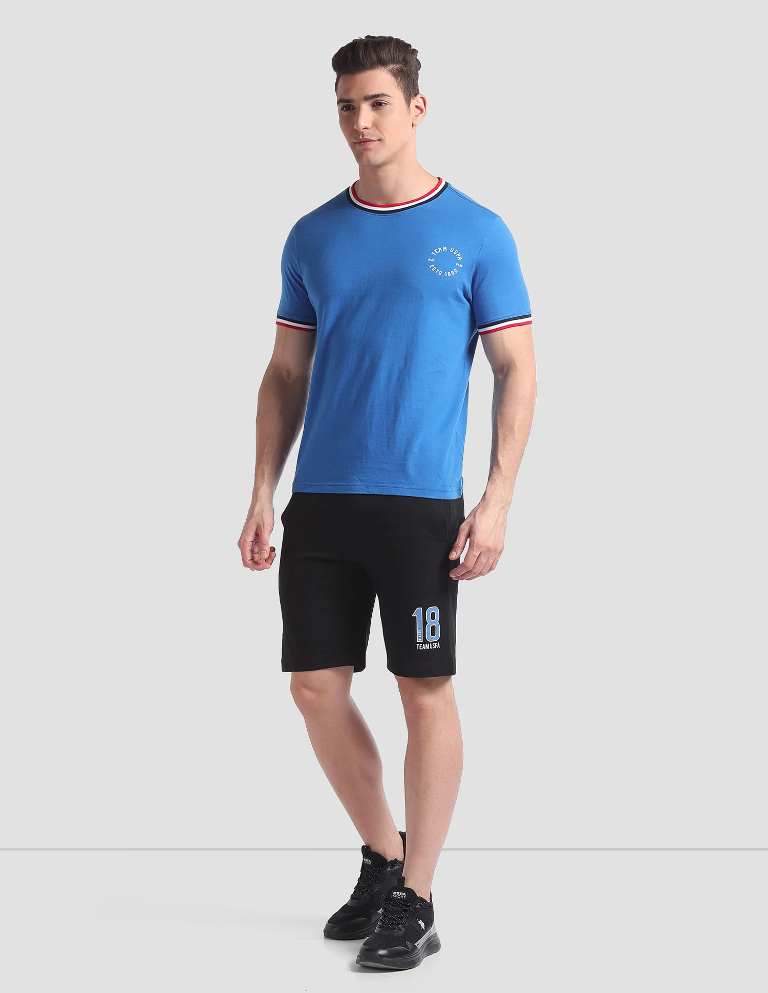 Dual Pocket Relaxed IYAQ Lounge Shorts - Pack Of 1 - Image 3