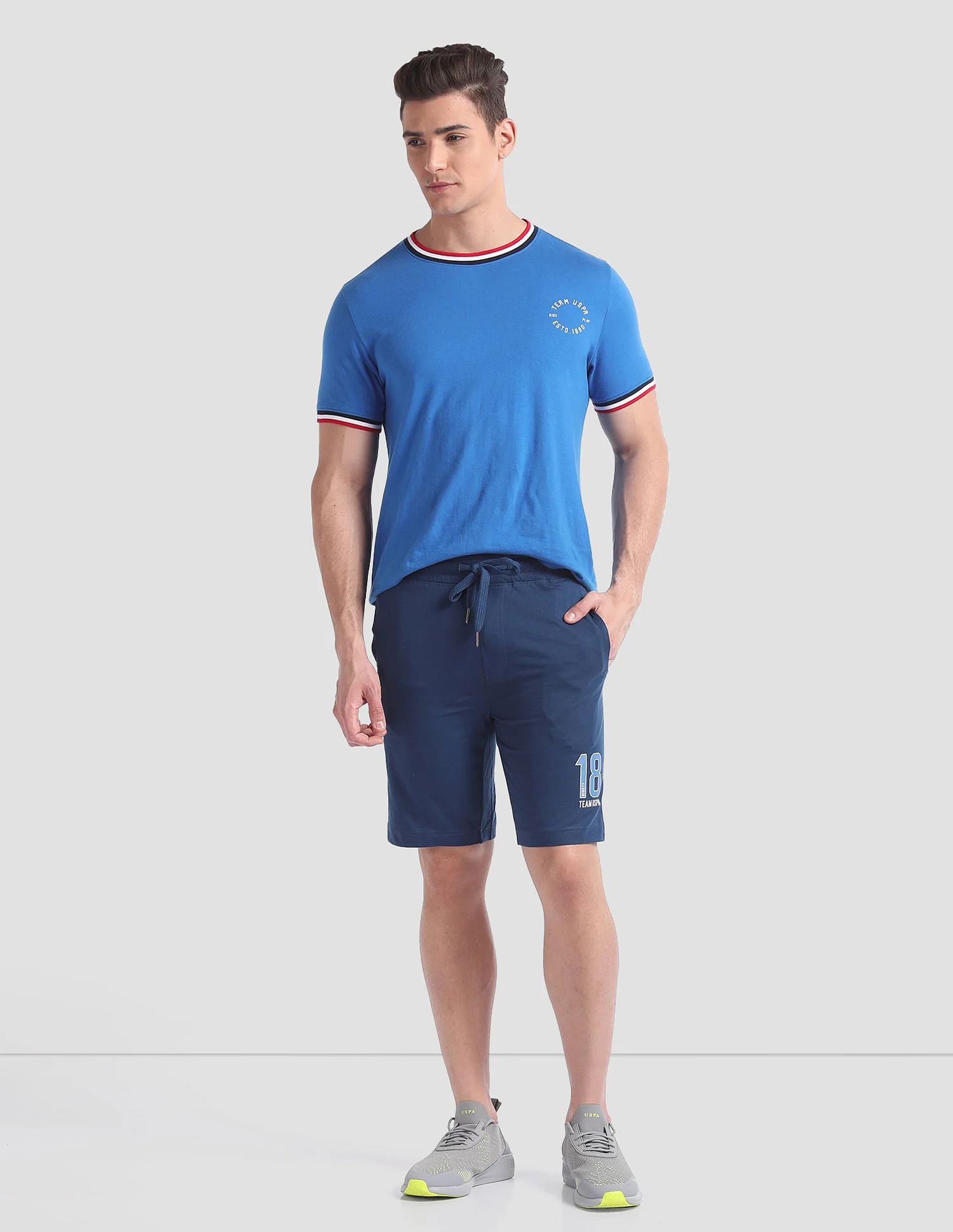 Dual Pocket Relaxed IYAQ Lounge Shorts - Pack Of 1 - Image 3
