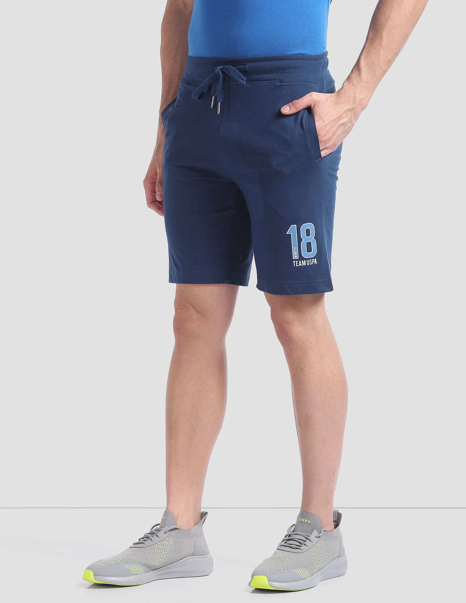Dual Pocket Relaxed IYAQ Lounge Shorts - Pack Of 1 - Image 4