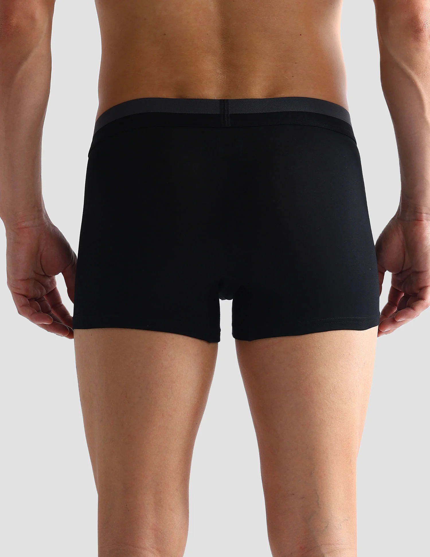Dual Tone Cotton Stretch OET07 Trunks - Pack Of 2 - Image 7
