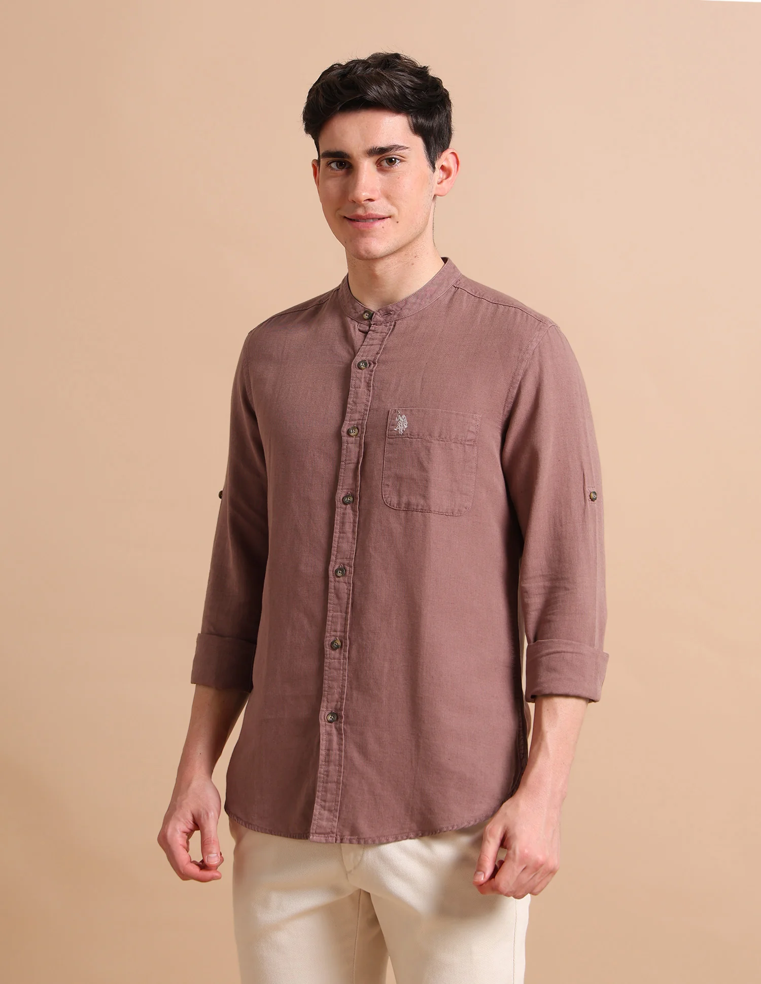 Dyed Linen Shirt - Image 4