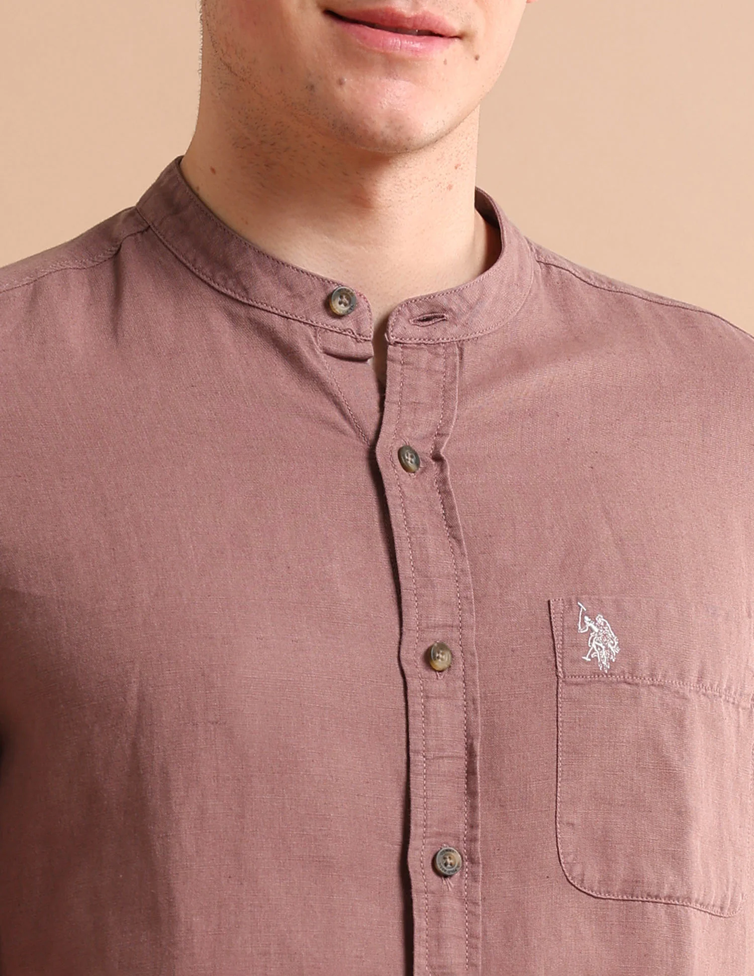 Dyed Linen Shirt - Image 7