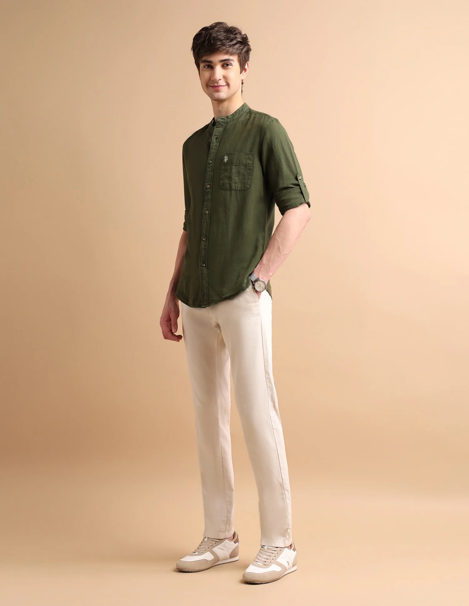 Dyed Linen Shirt - Image 3