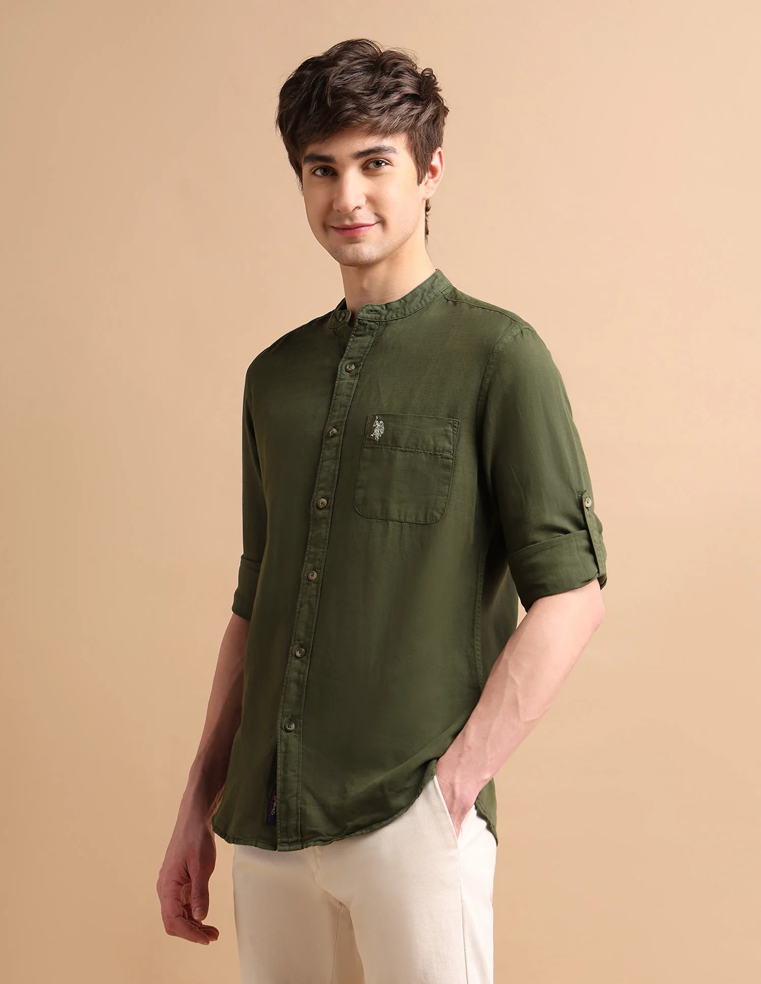 Dyed Linen Shirt - Image 4