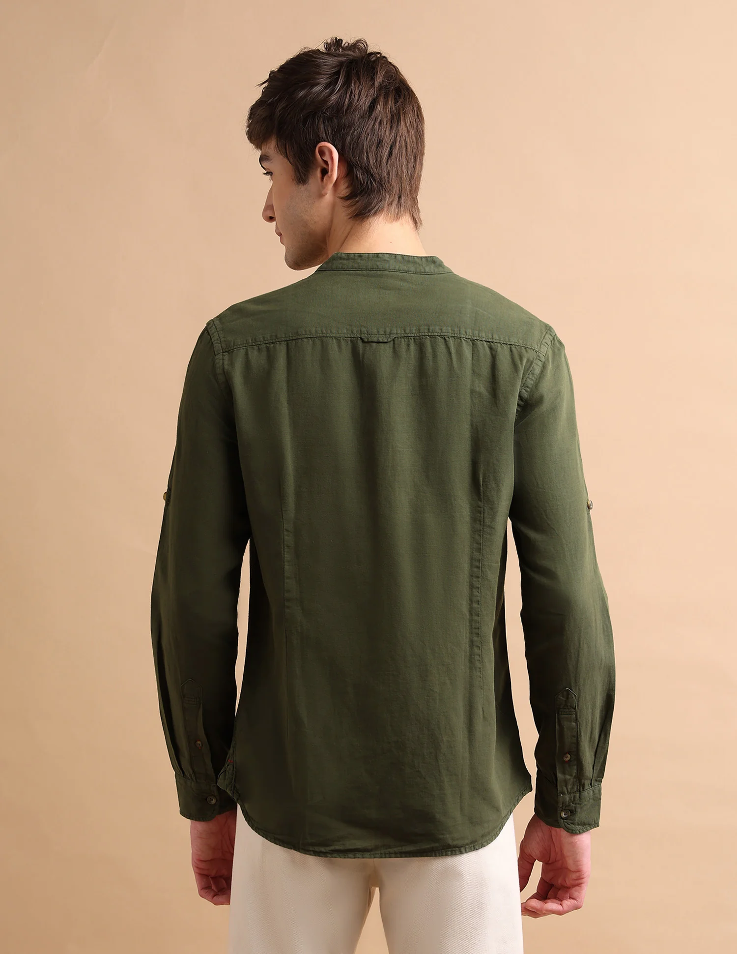 Dyed Linen Shirt - Image 5