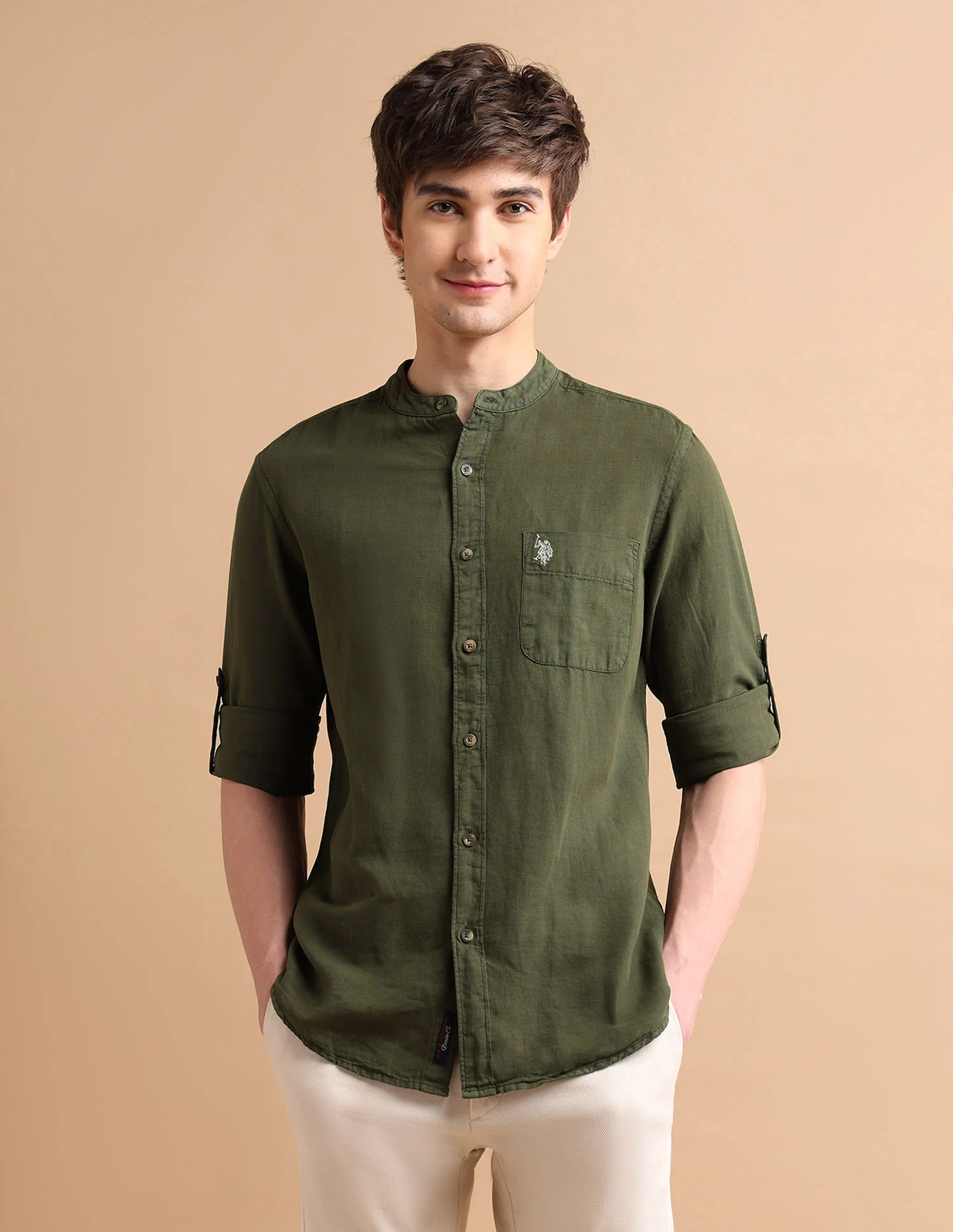 Dyed Linen Shirt - Image 6