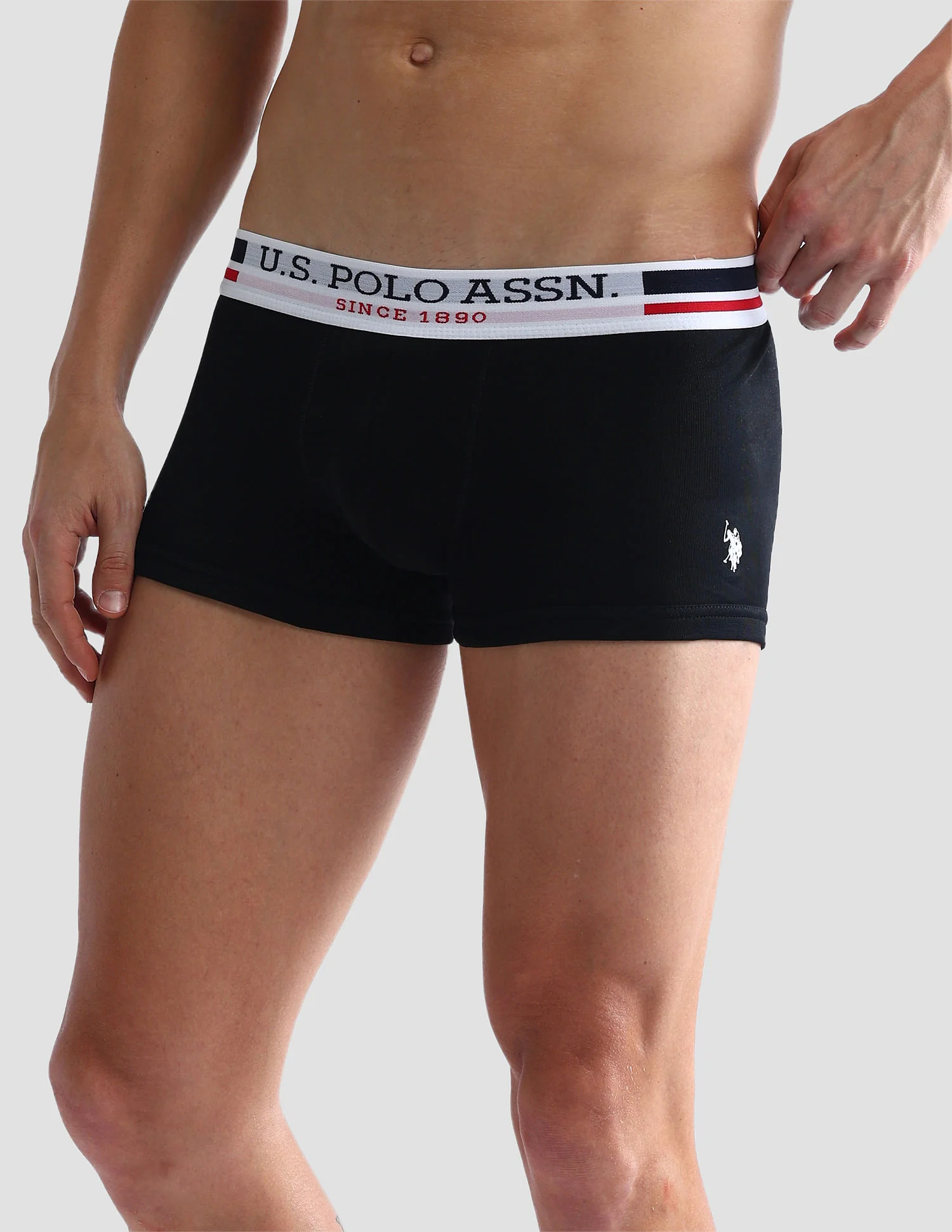 Elastic Waistband Ribbed I641 Trunks - Pack Of 3 - Image 7