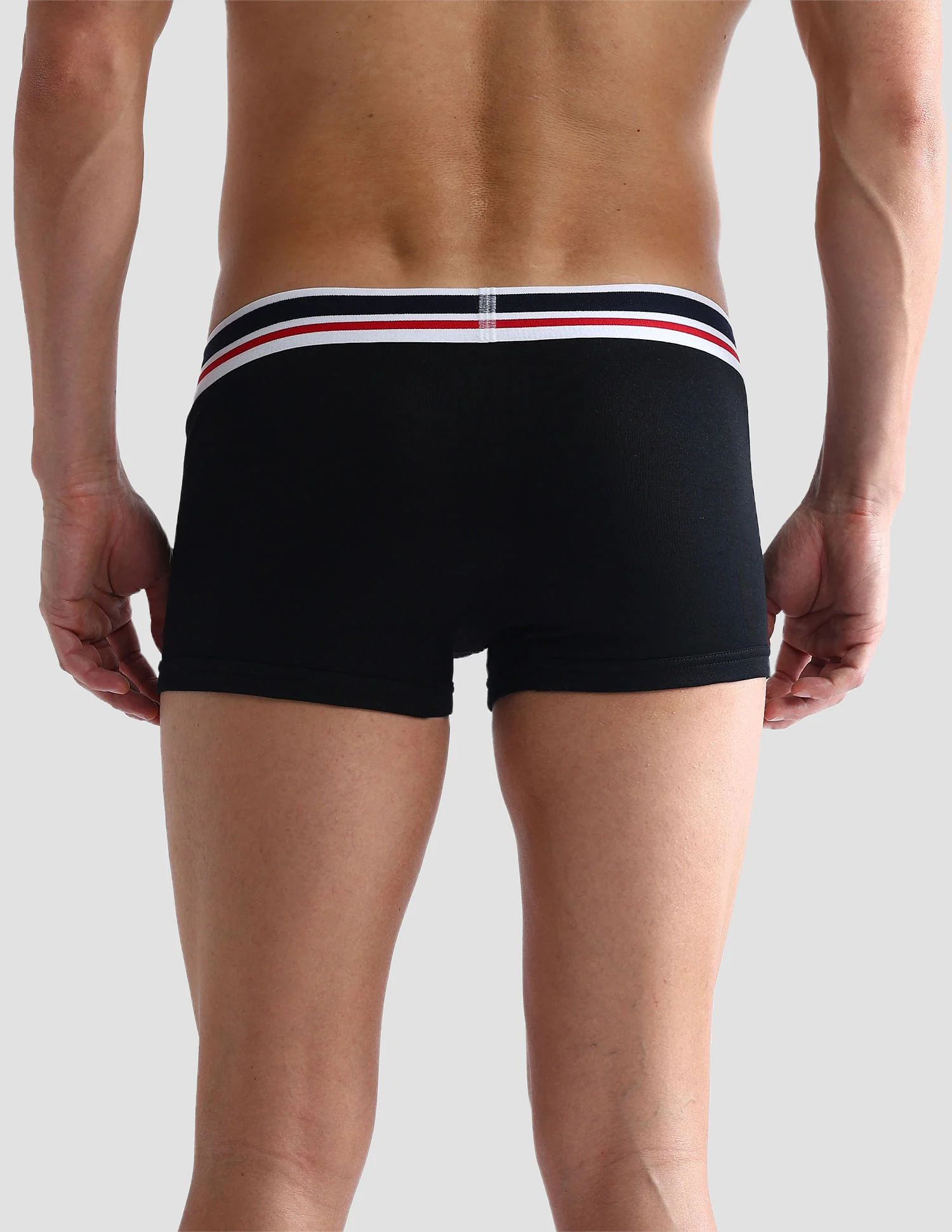 Elastic Waistband Ribbed I641 Trunks - Pack Of 3 - Image 8