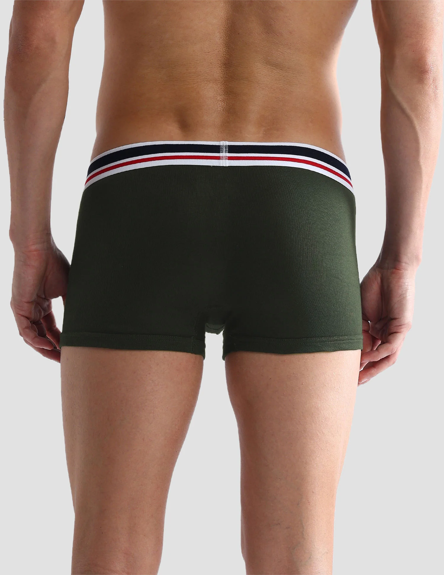 Elastic Waistband Ribbed I641 Trunks - Pack Of 3 - Image 8