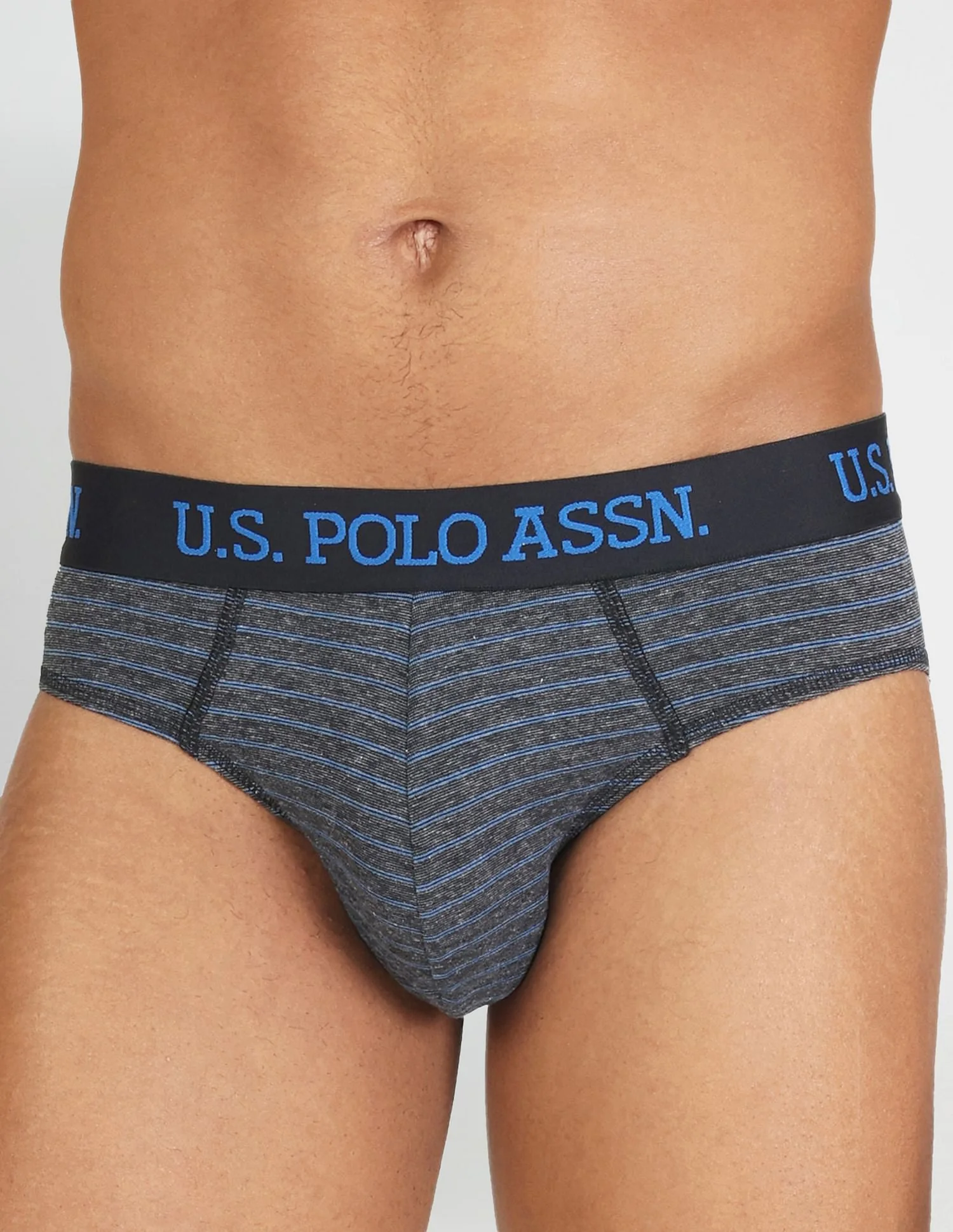 Elasticized Waist Cotton Spandex I001 Briefs - Pack Of 3