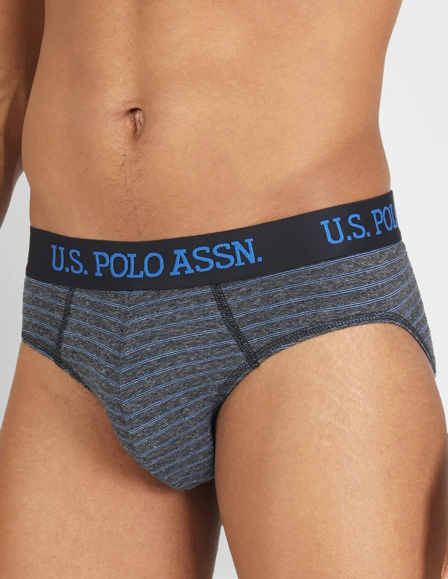 Elasticized Waist Cotton Spandex I001 Briefs - Pack Of 3 - Image 4