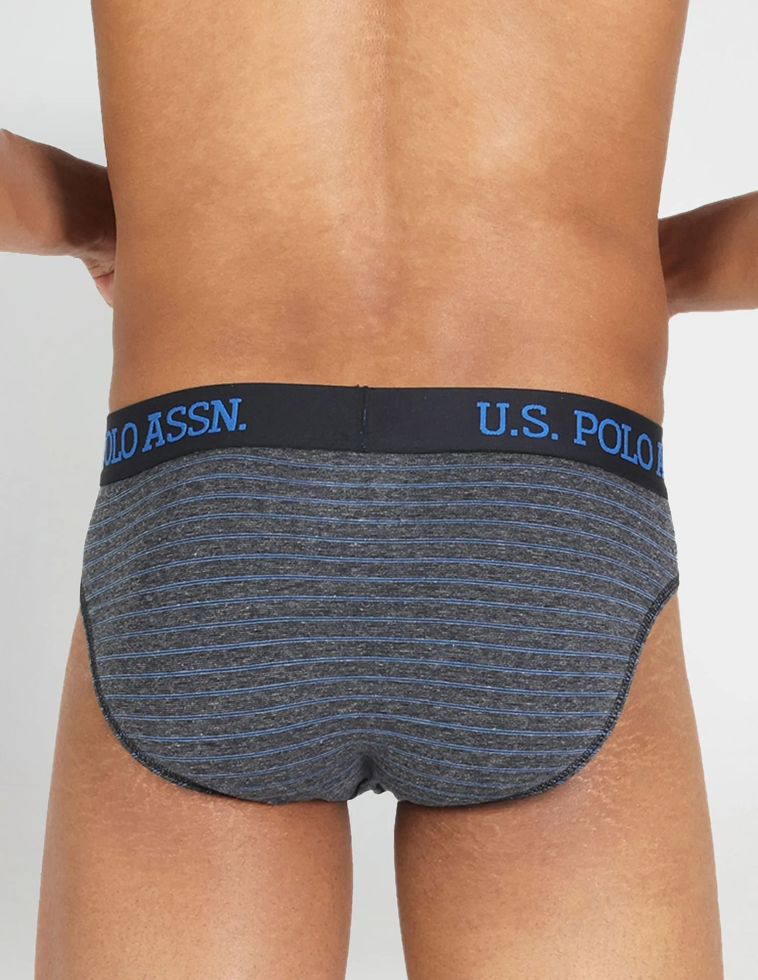 Elasticized Waist Cotton Spandex I001 Briefs - Pack Of 3 - Image 5